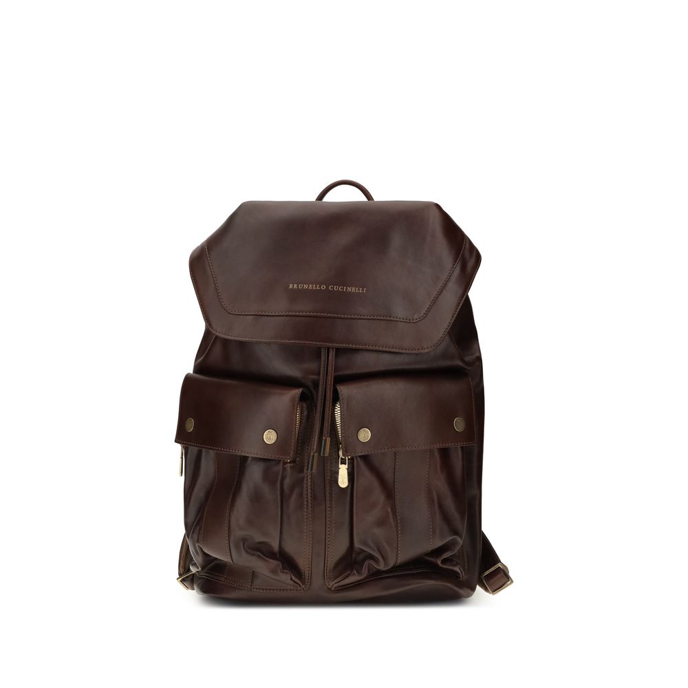 Brunello Cucinelli Leather Backpack