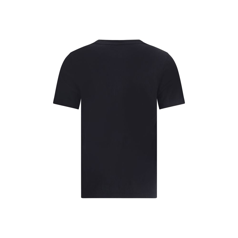 Maison Kitsuné Black Cotton T-Shirt