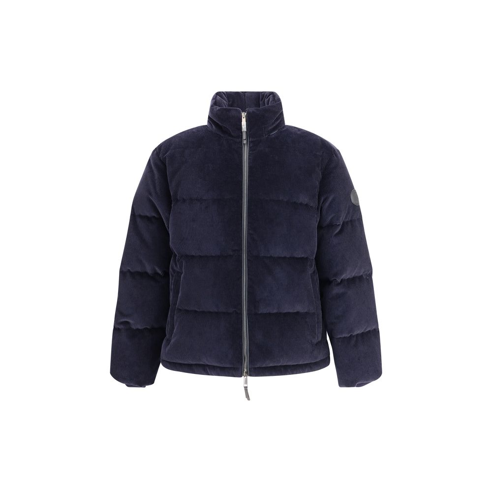 Burberry Cropped Corduroy Down Jacket