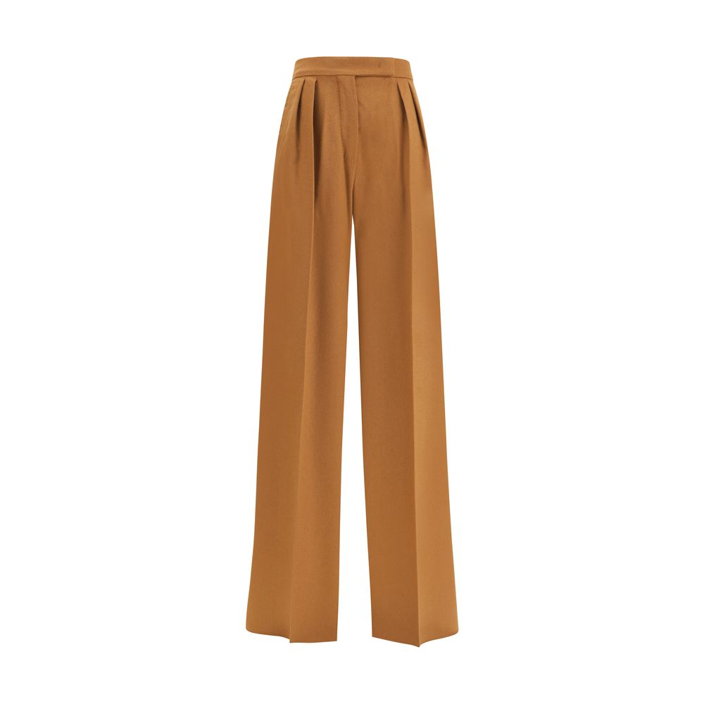 Max Mara Wide Camel Drap Pants