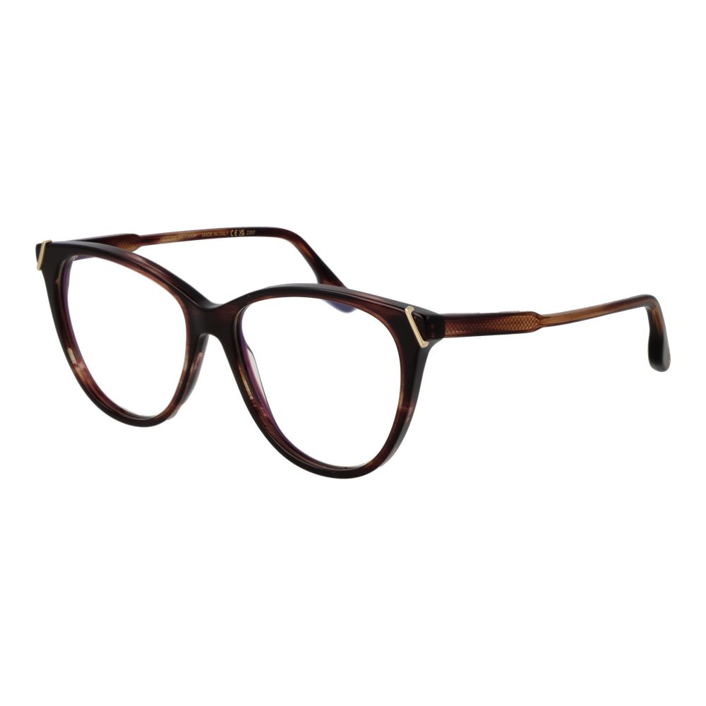 Victoria Beckham Brown Women Glasses Frame