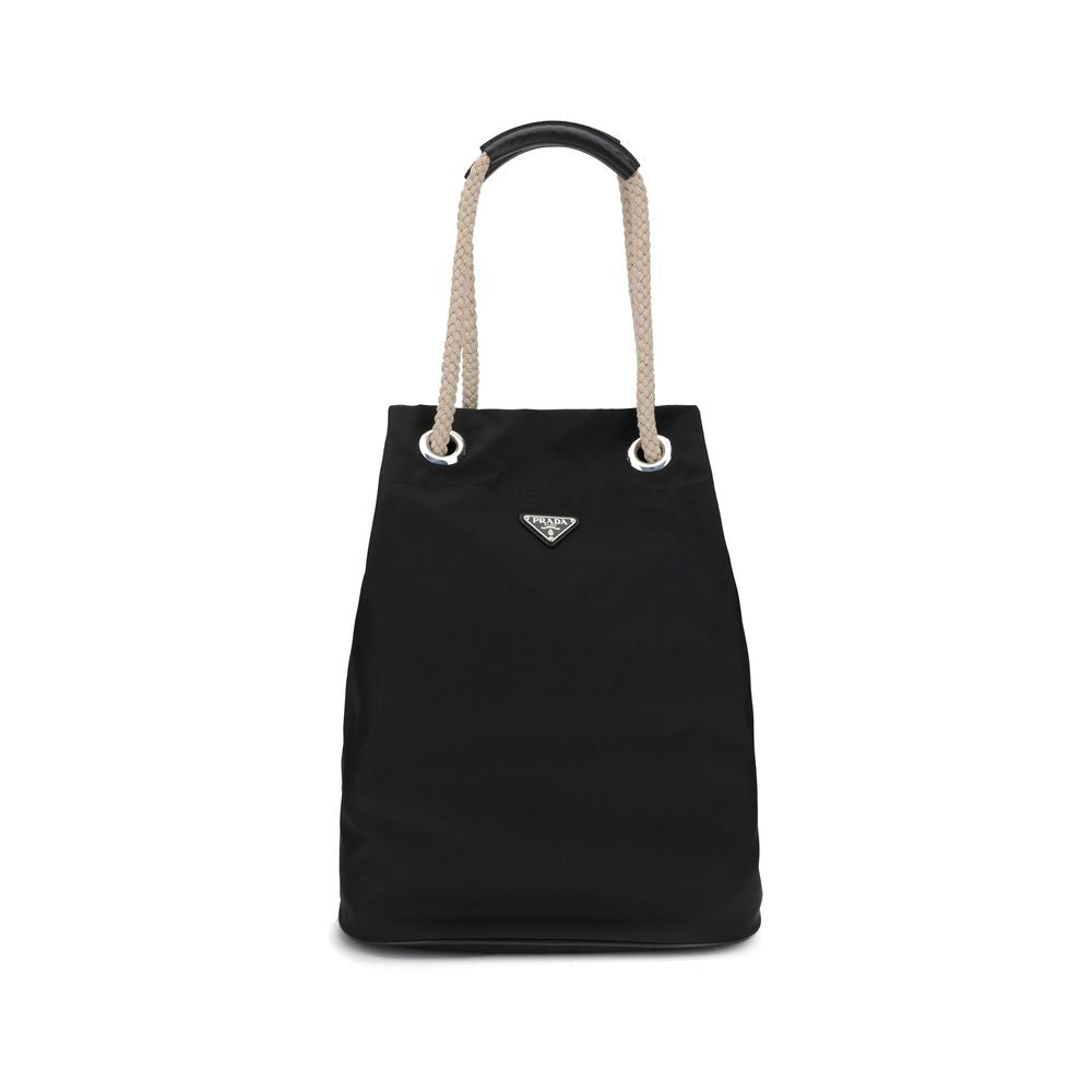 Prada Medium Mariner Re-Nylon Bucket Bag