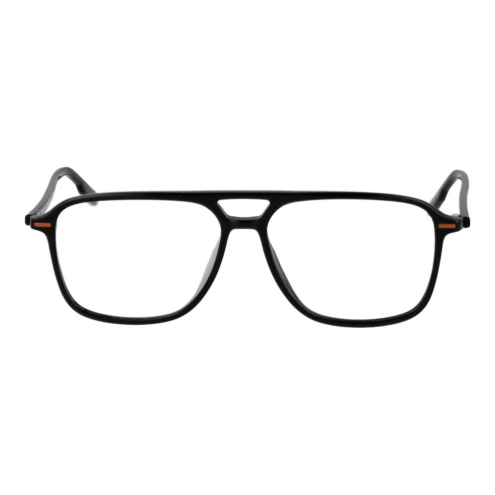 Ermenegildo Zegna Black Men Glasses Frame