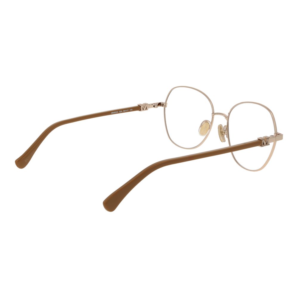 Max Mara Gold Women Glasses Frame