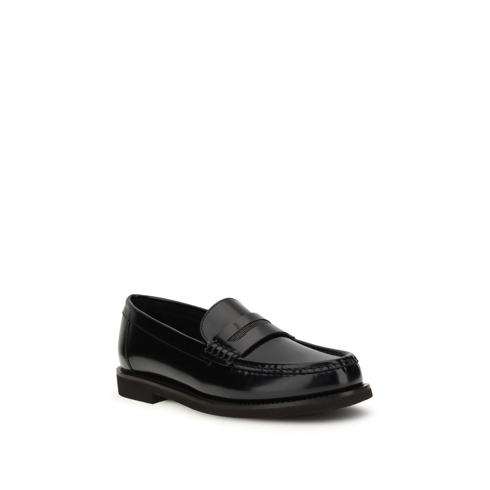 Brunello Cucinelli Loafers with jewel decoration
