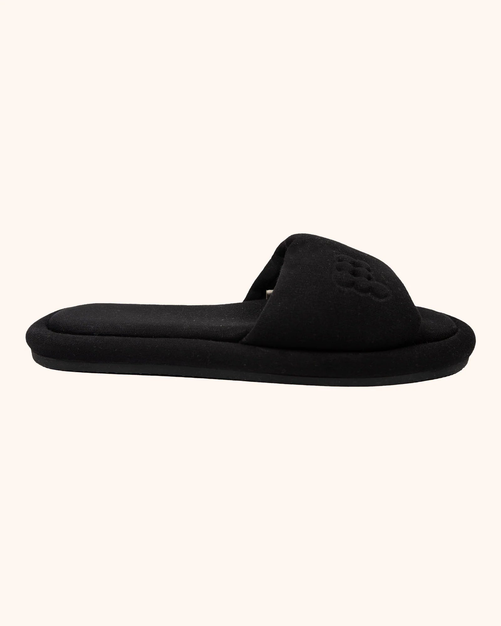 Jersey Slippers - Black