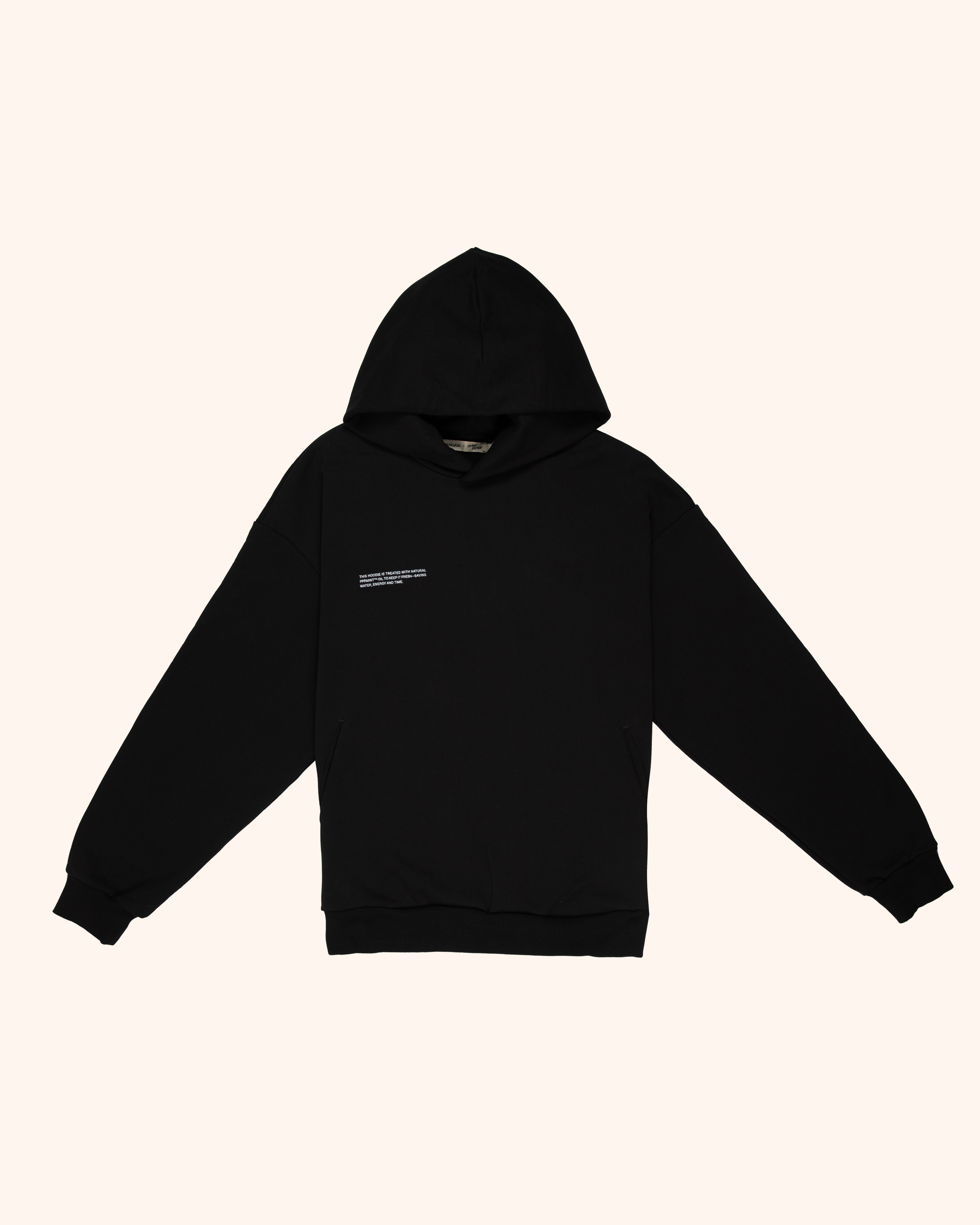 Graphic Midweight Hoodie - Black