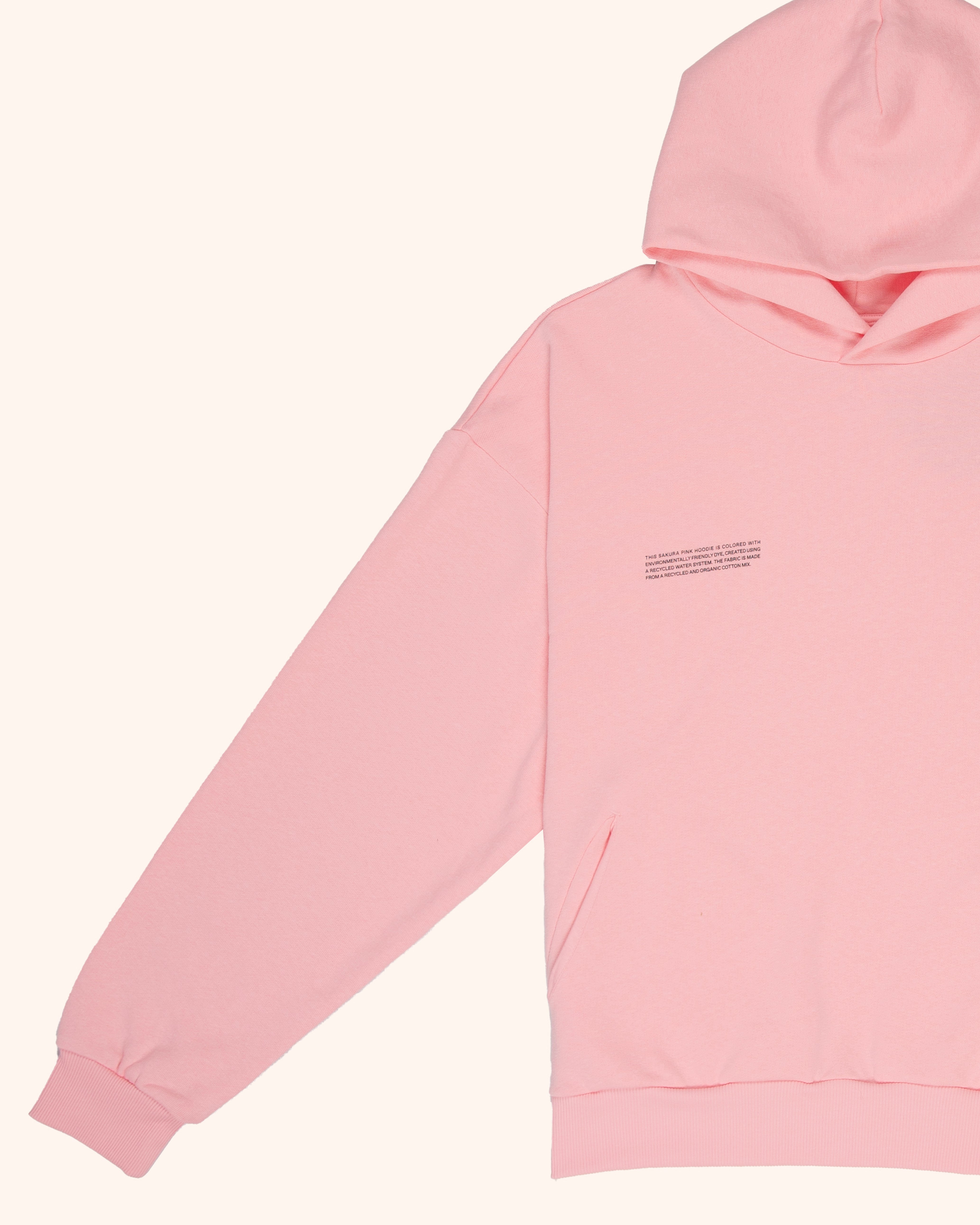Recycled Midweight Hoodie - Sakura Pink