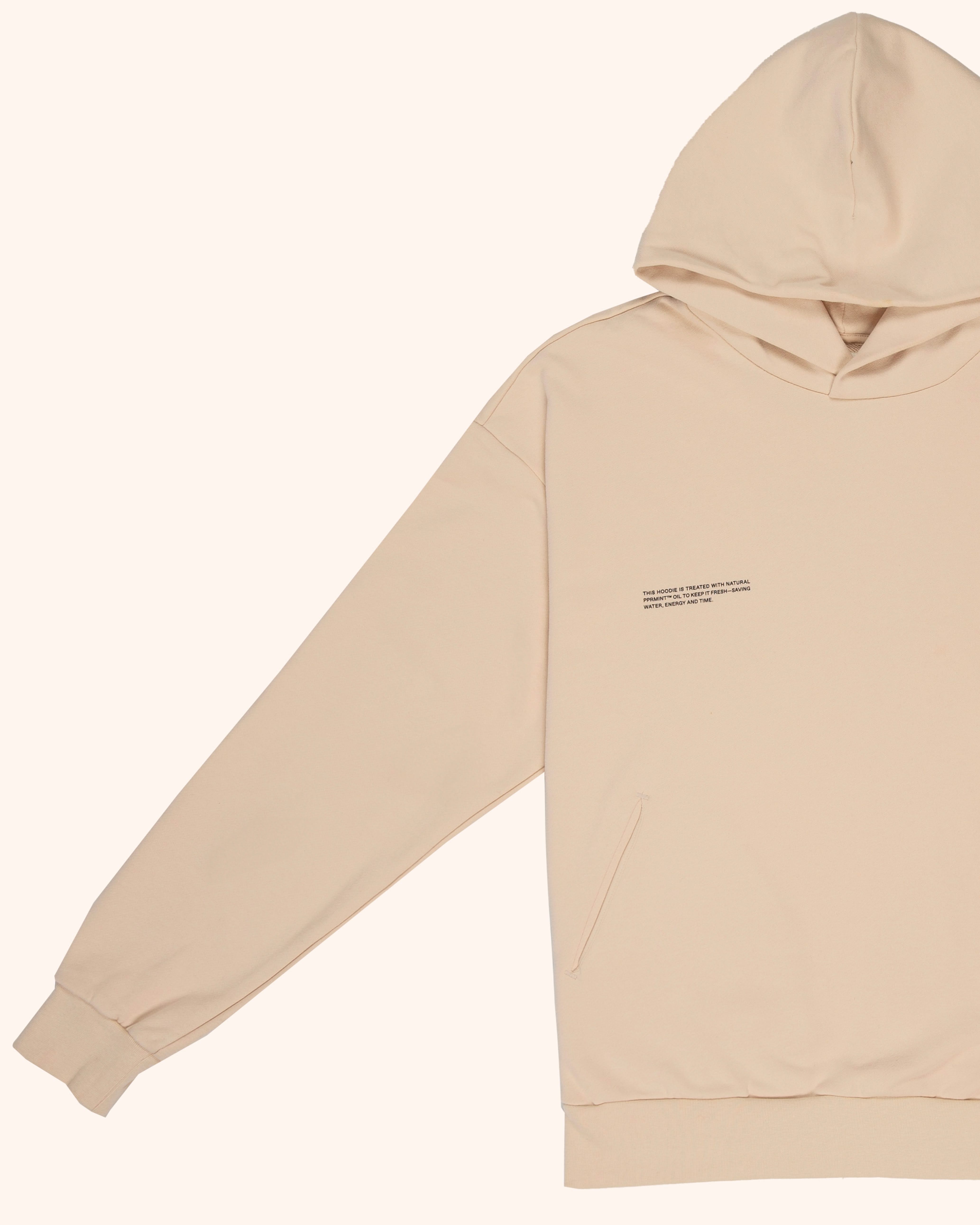 Recycled Мidweight Hoodie - Sand