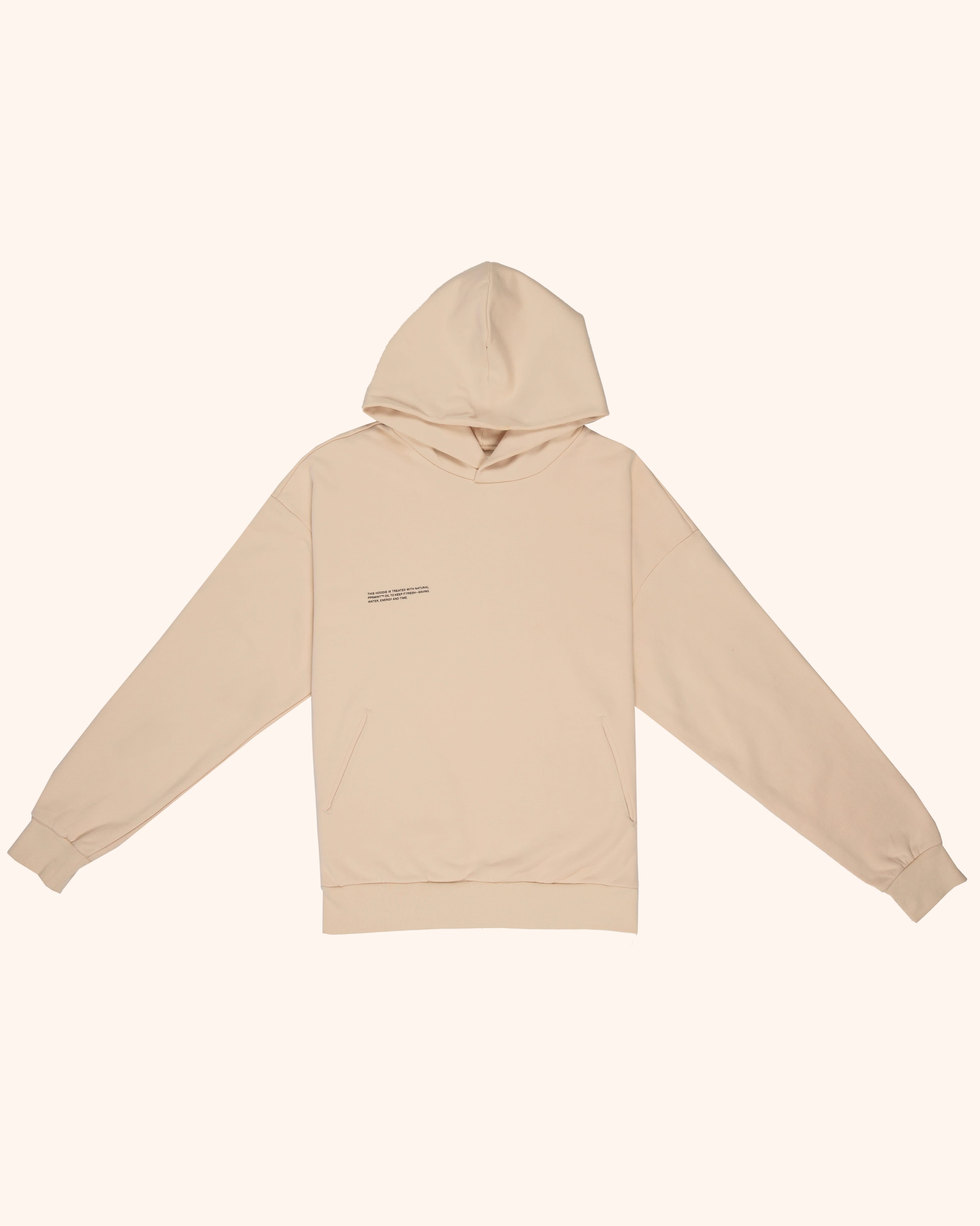 Recycled Мidweight Hoodie - Sand