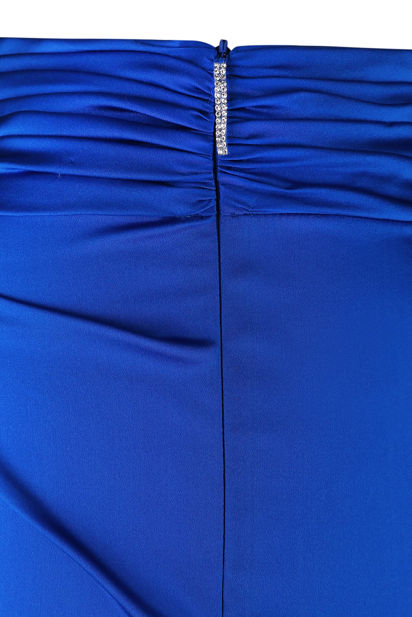 KNOT SKIRT - Cobalt Blue