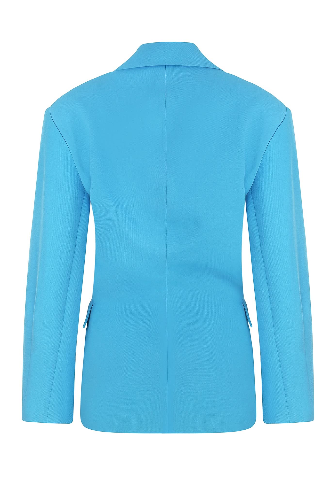 SEA WAVE TAILORED BLAZER - Turquoise