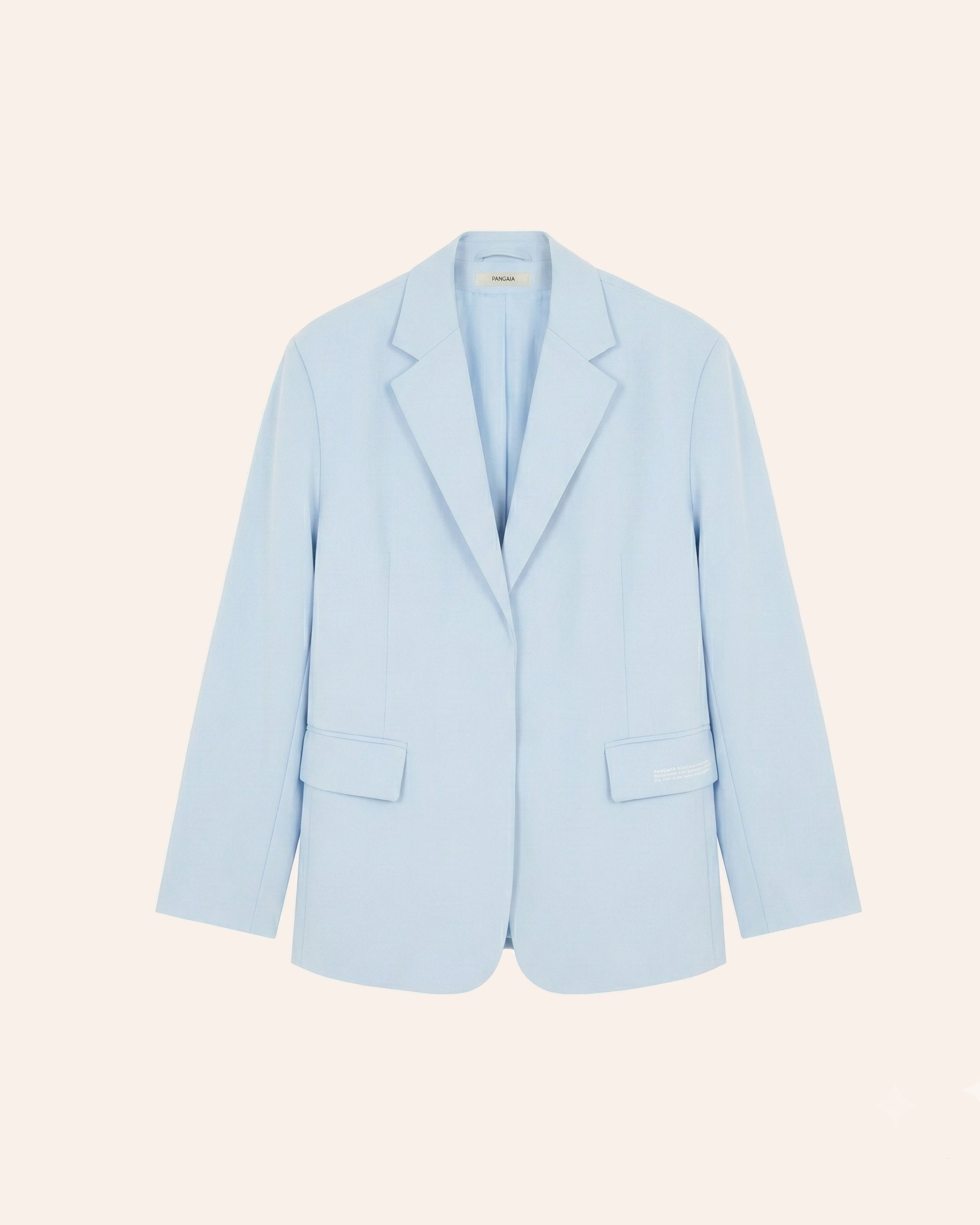 Tailored Oversize Jacket - Baby Blue