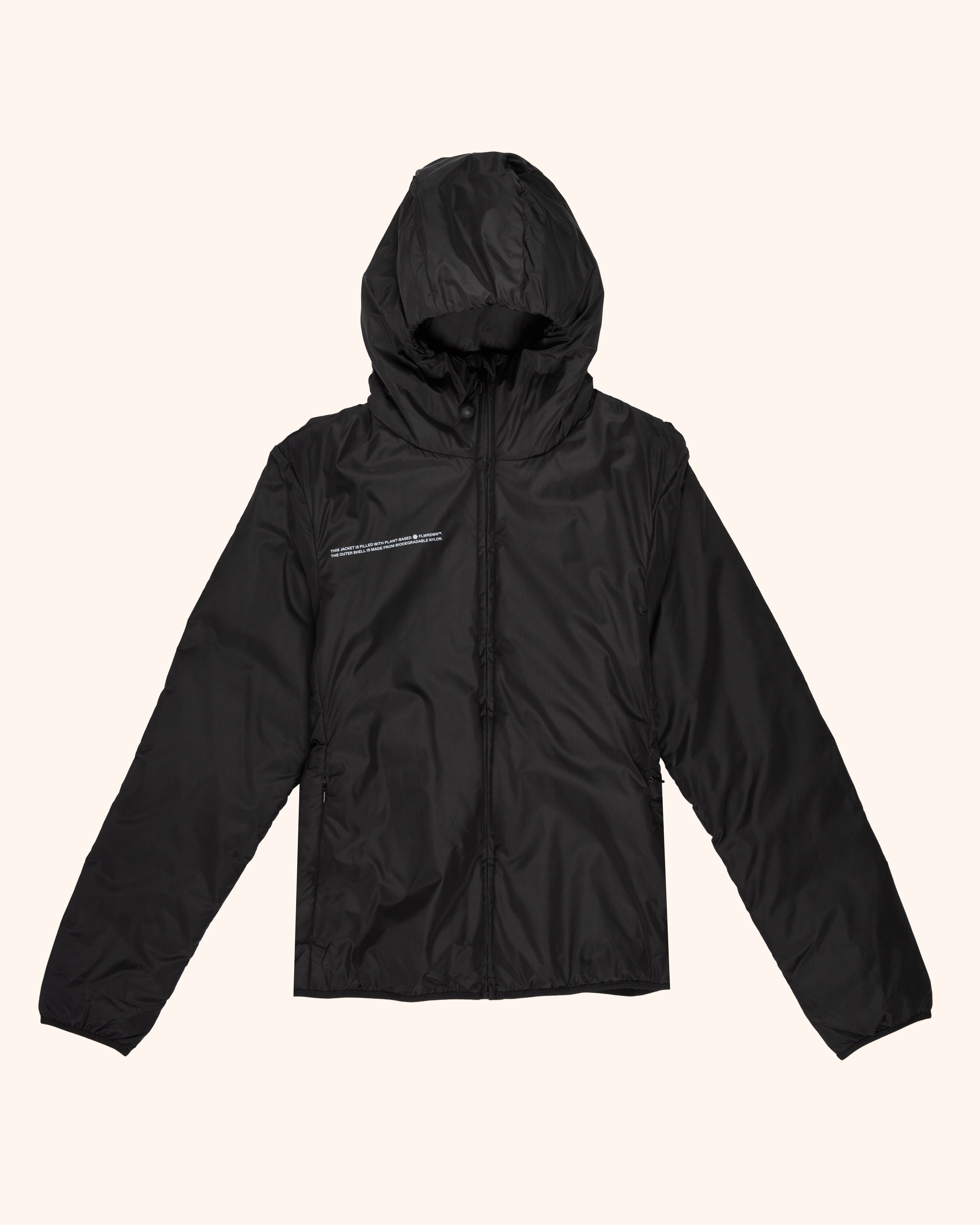 Enhanced Degradation Nylon Jacket - Black