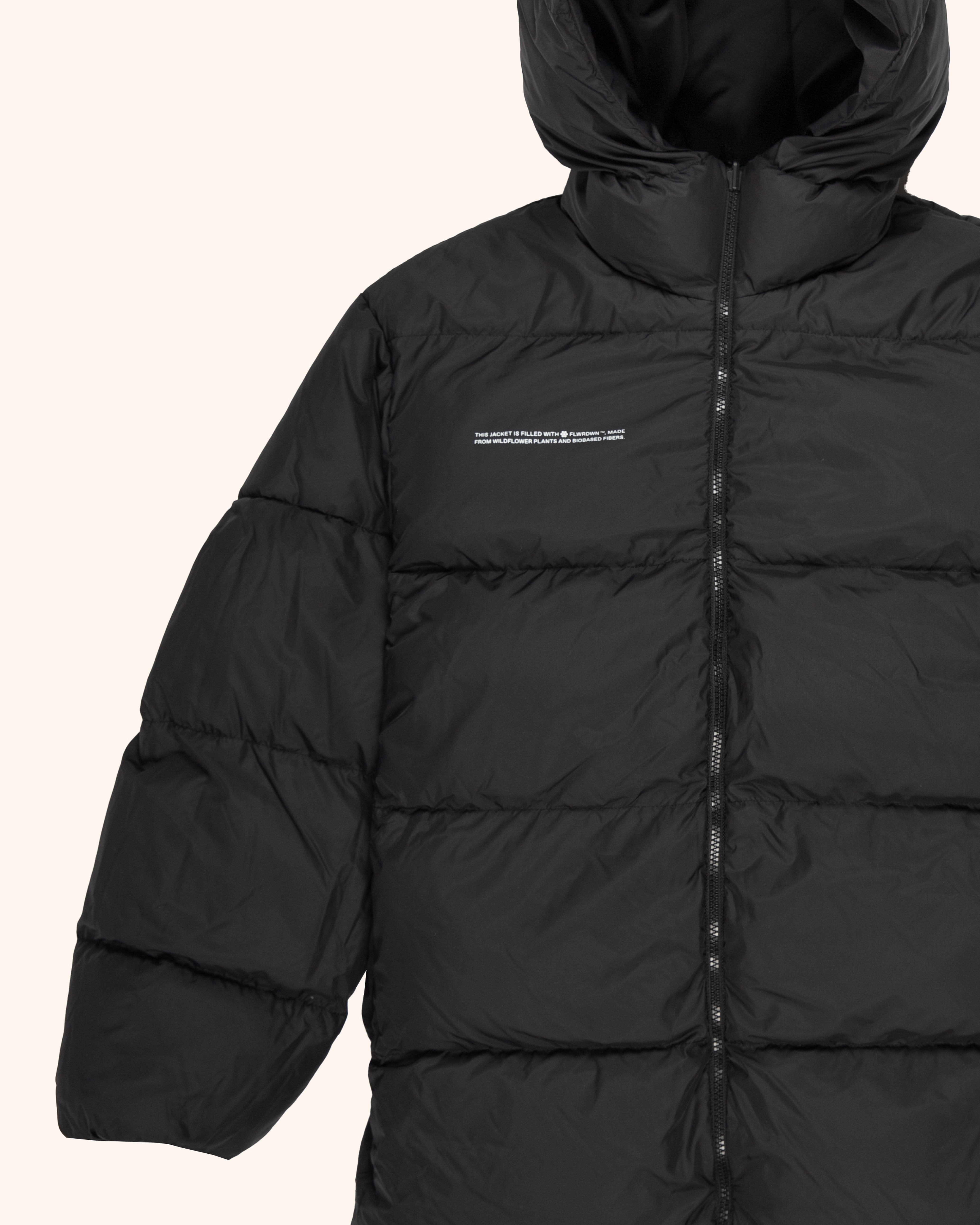 BIG Flowerdown Jacket - Black