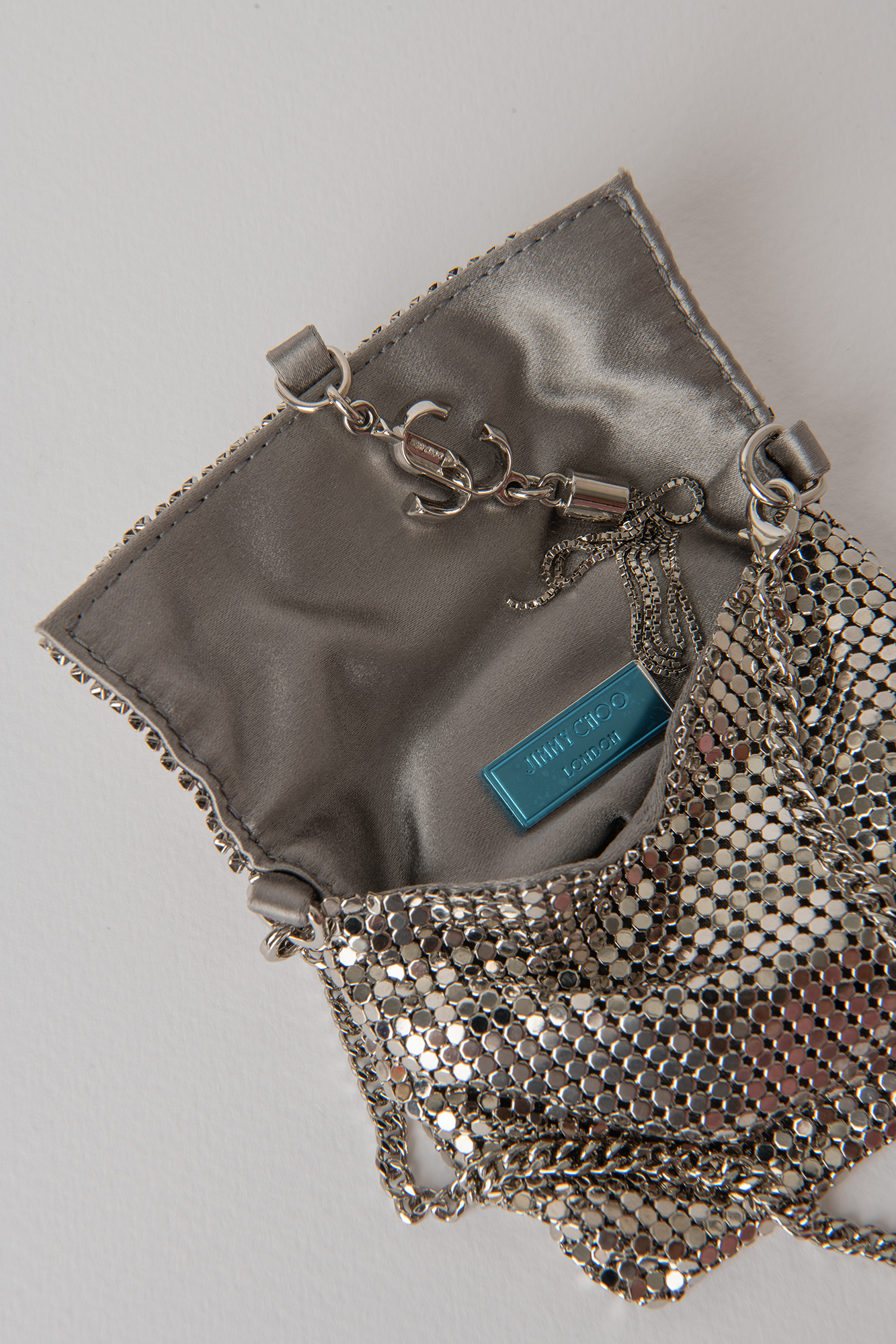 Jimmy Choo Crystal-Embellished Cross-Body Bag