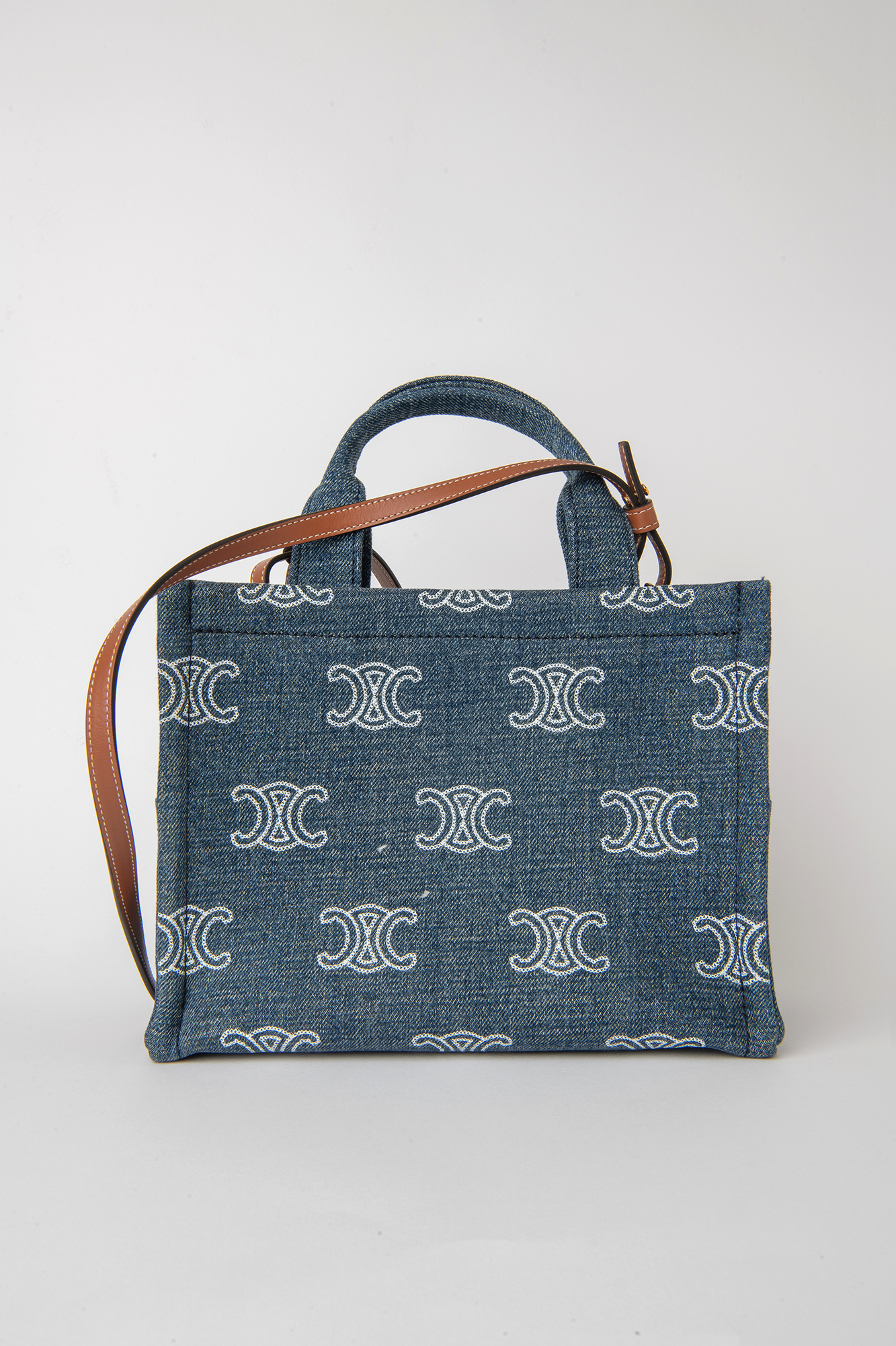 Celine Small Cabas Thais in Denim - Celine