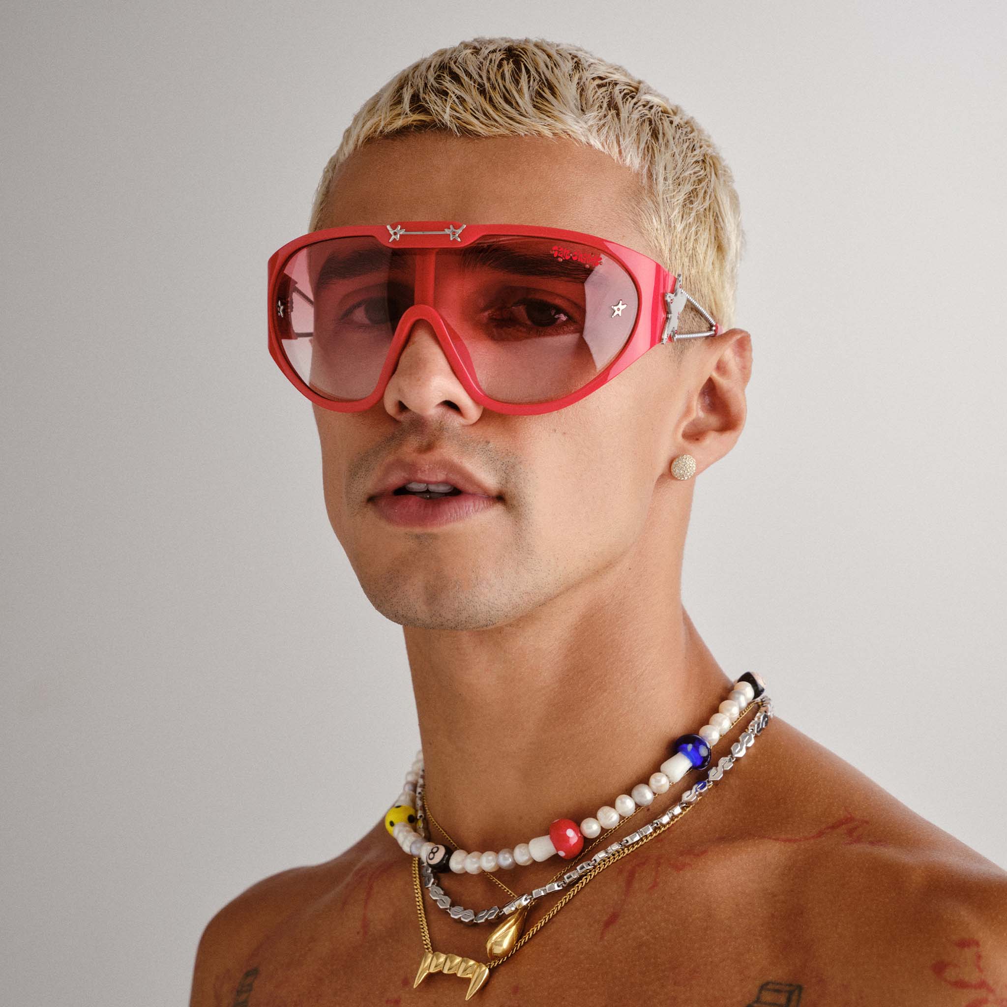 NEPO BABY | FLAME RED | RED GRAD | SUNGLASSES