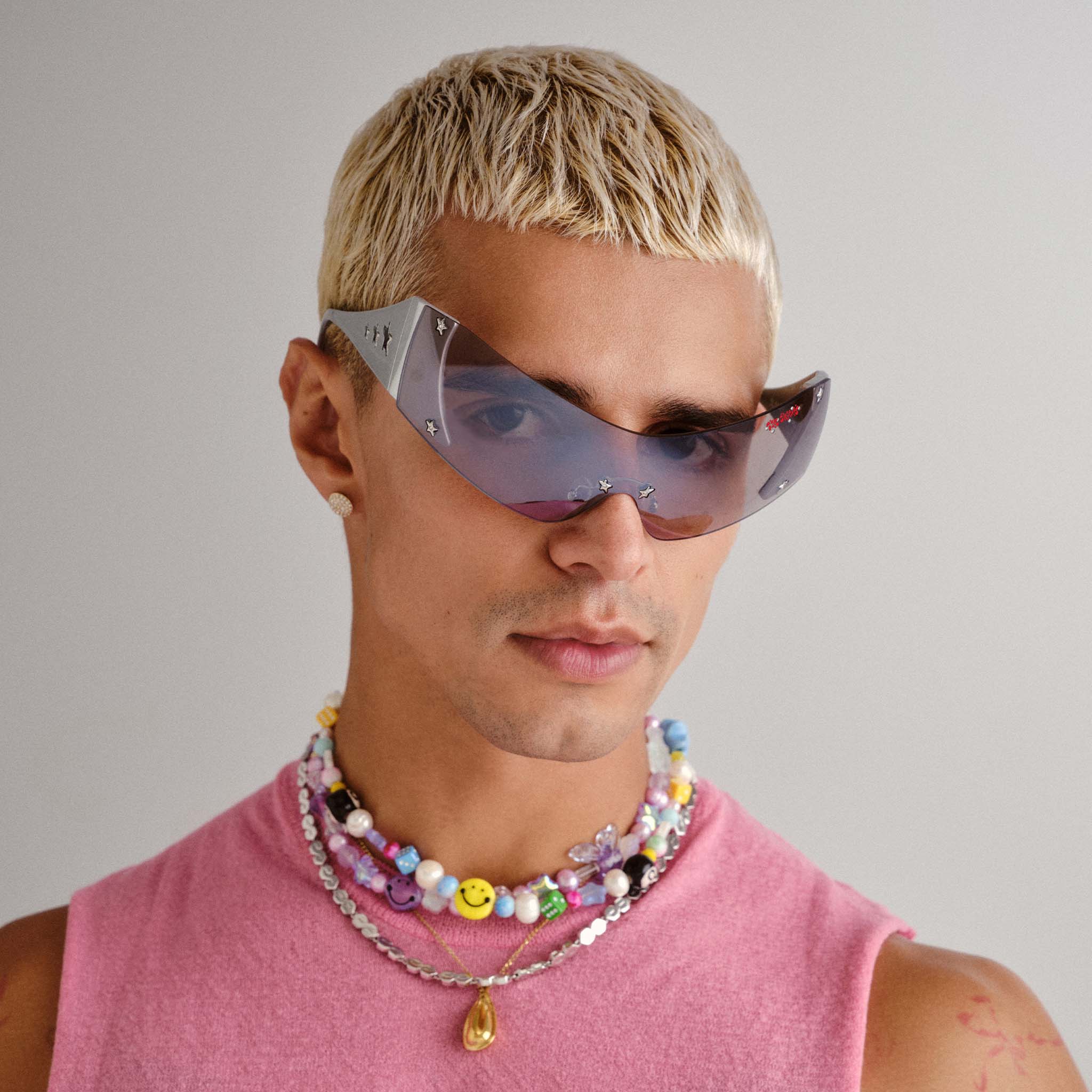 I AM A RICH MAN | SILVER CHROME | SILVER MIRROR | SUNGLASSES
