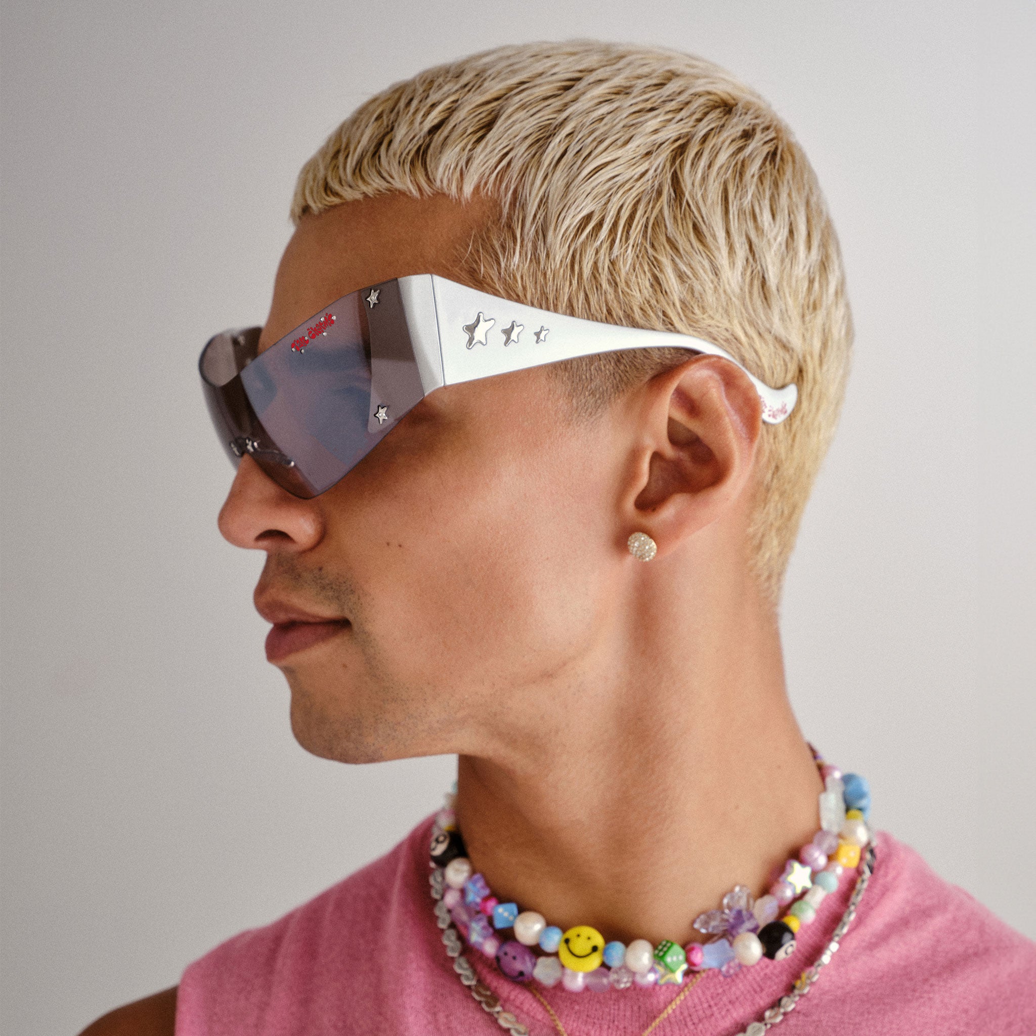 I AM A RICH MAN | SILVER CHROME | SILVER MIRROR | SUNGLASSES