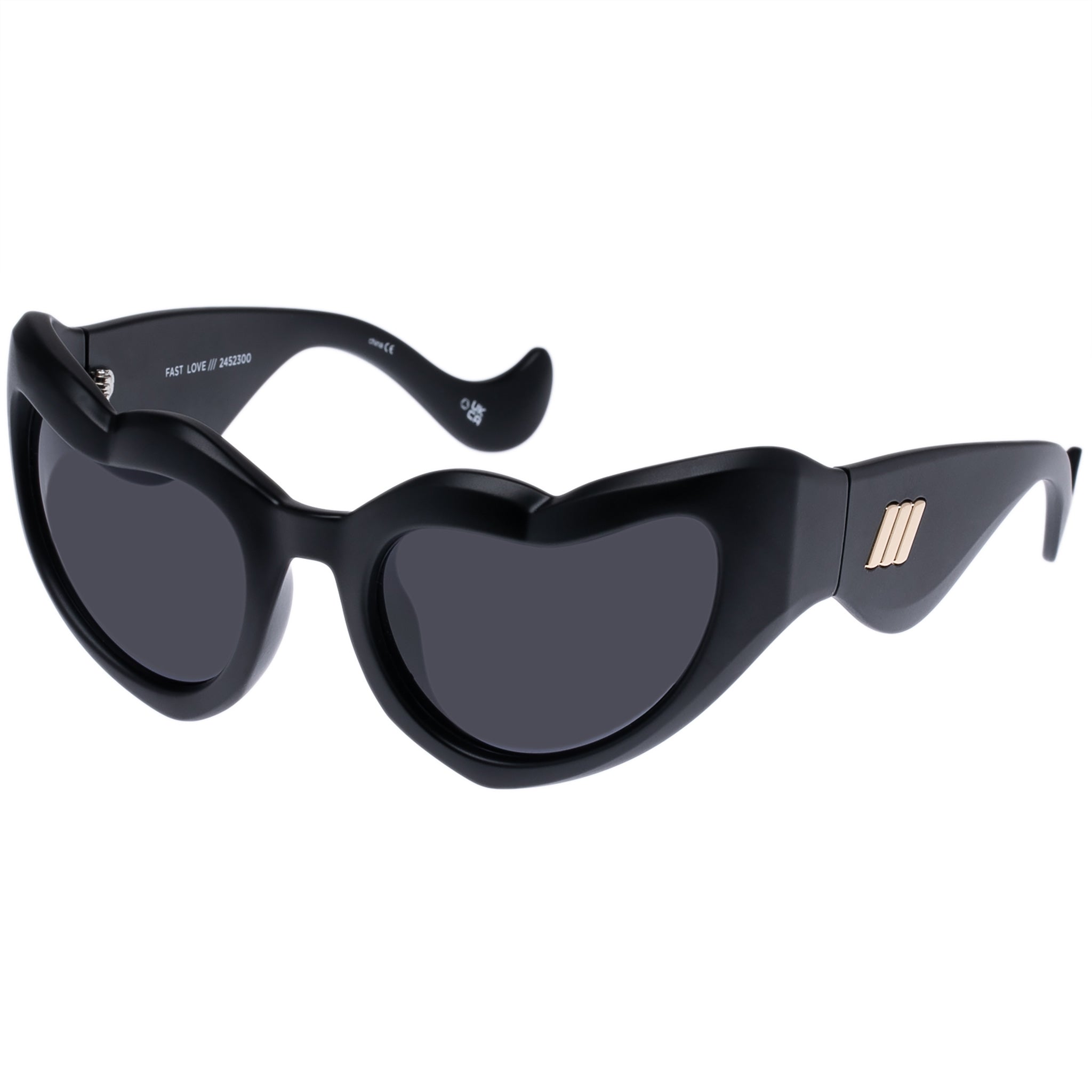 FAST LOVE | MATTE BLACK | SMOKE MONO | SUNGLASSES