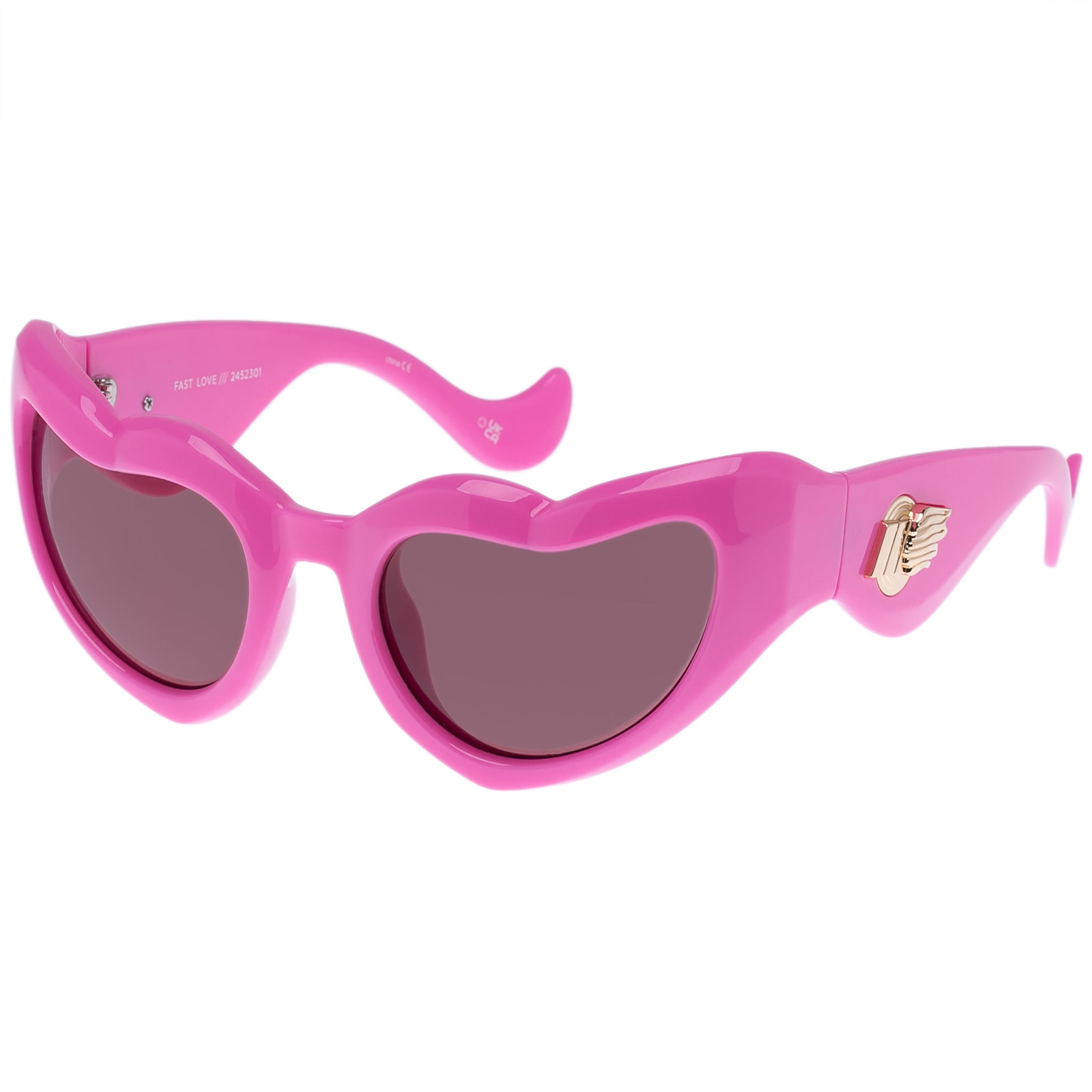 FAST LOVE | POWDER PINK | SMOKEY BROWN MONO | SUNGLASSES