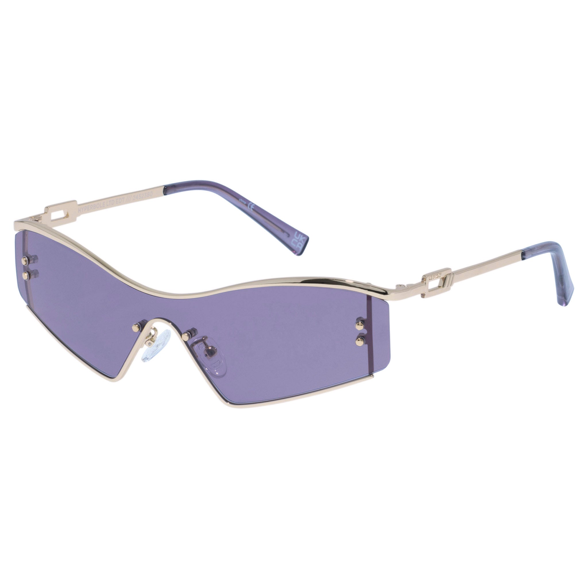 HYPERBOLE LTD EDT | GOLD | VIOLET MONO | SUNGLASSES