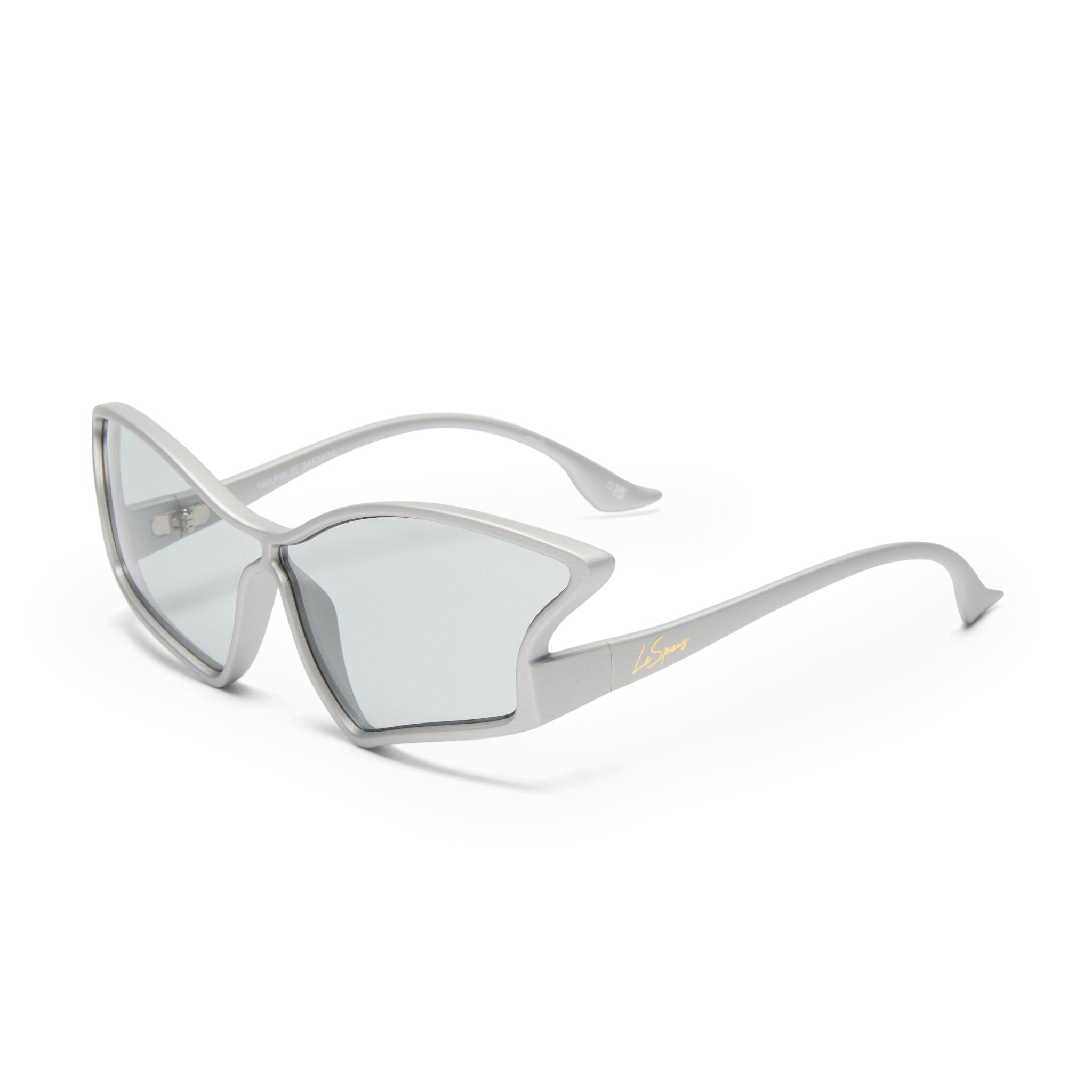TAILFIN | MATTE SILVER | SMOKEY BLUE TINT | SUNGLASSES