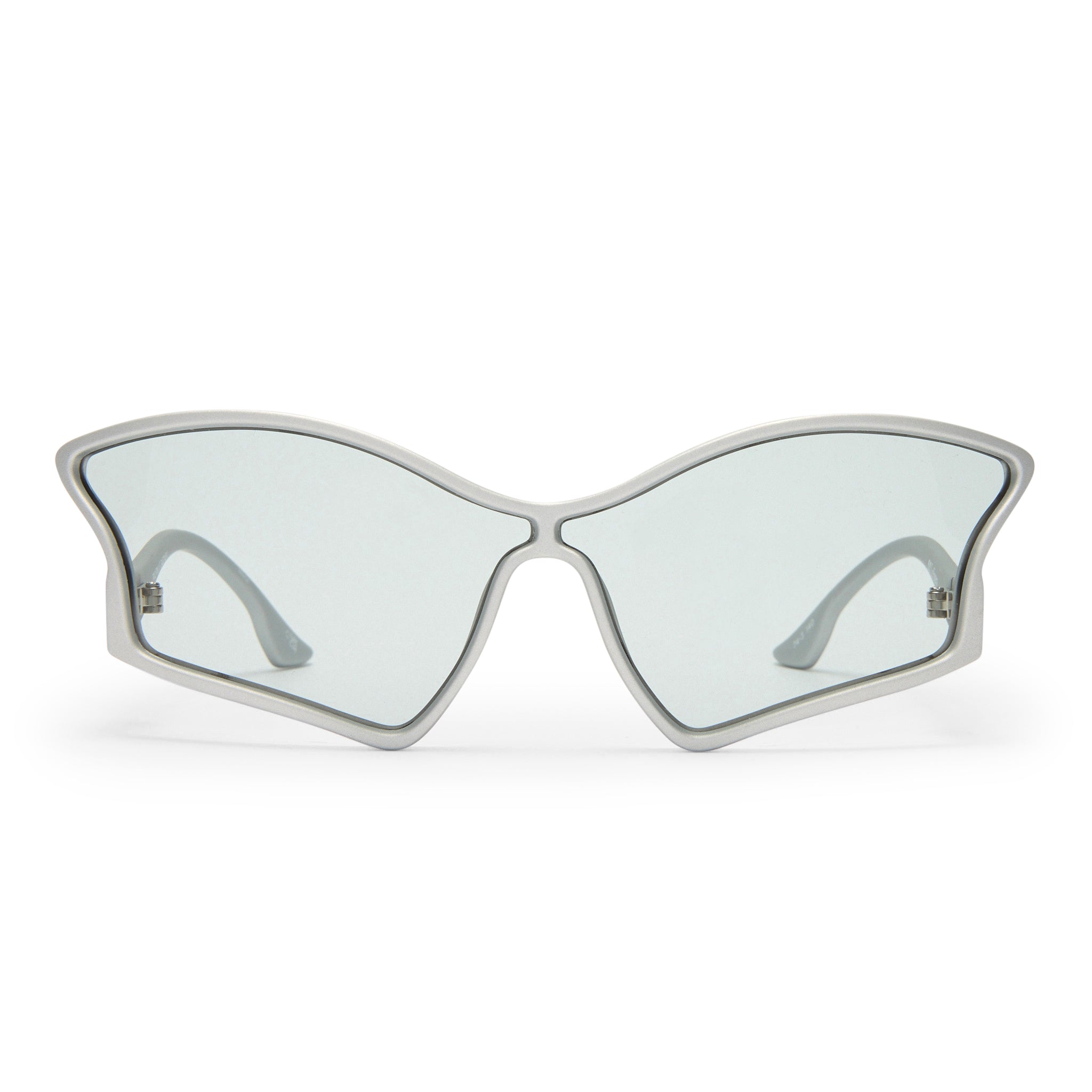 TAILFIN | MATTE SILVER | SMOKEY BLUE TINT | SUNGLASSES