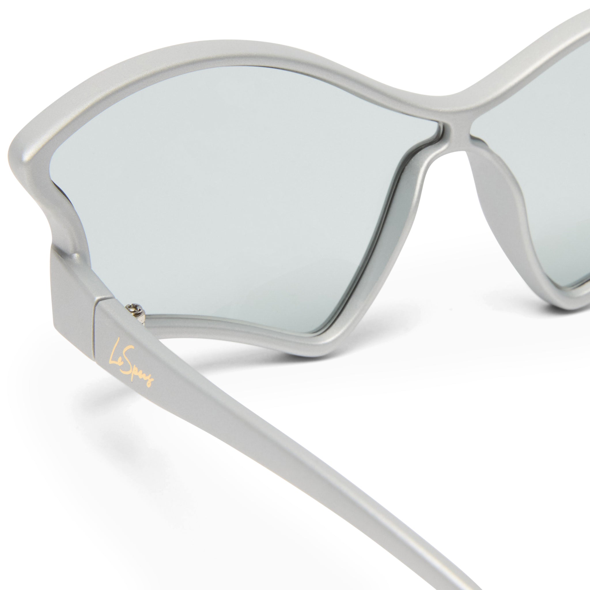 TAILFIN | MATTE SILVER | SMOKEY BLUE TINT | SUNGLASSES