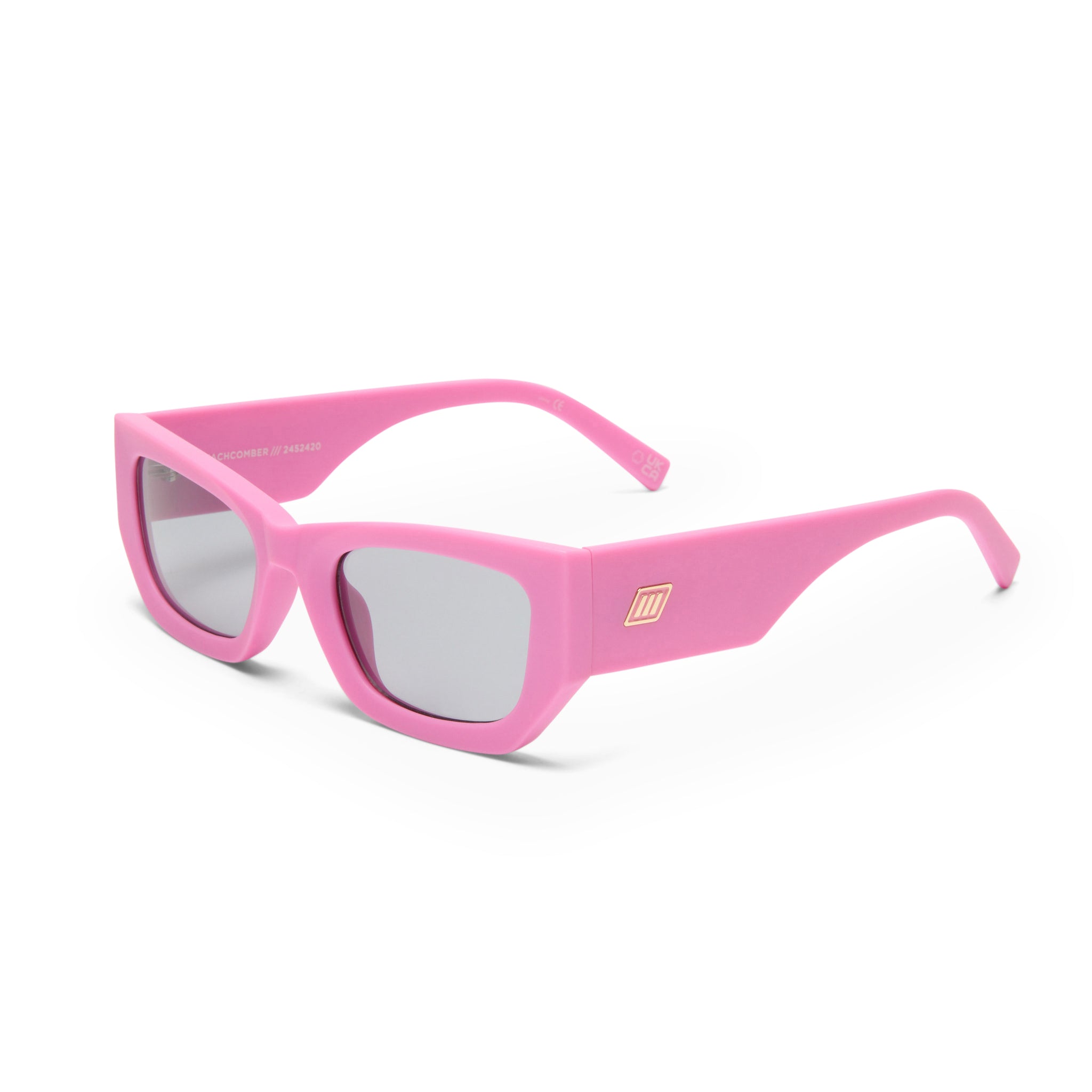 BEACHCOMBER | MATTE BUBBLEGUM PINK | SMOKE TINT | SUNGLASSES