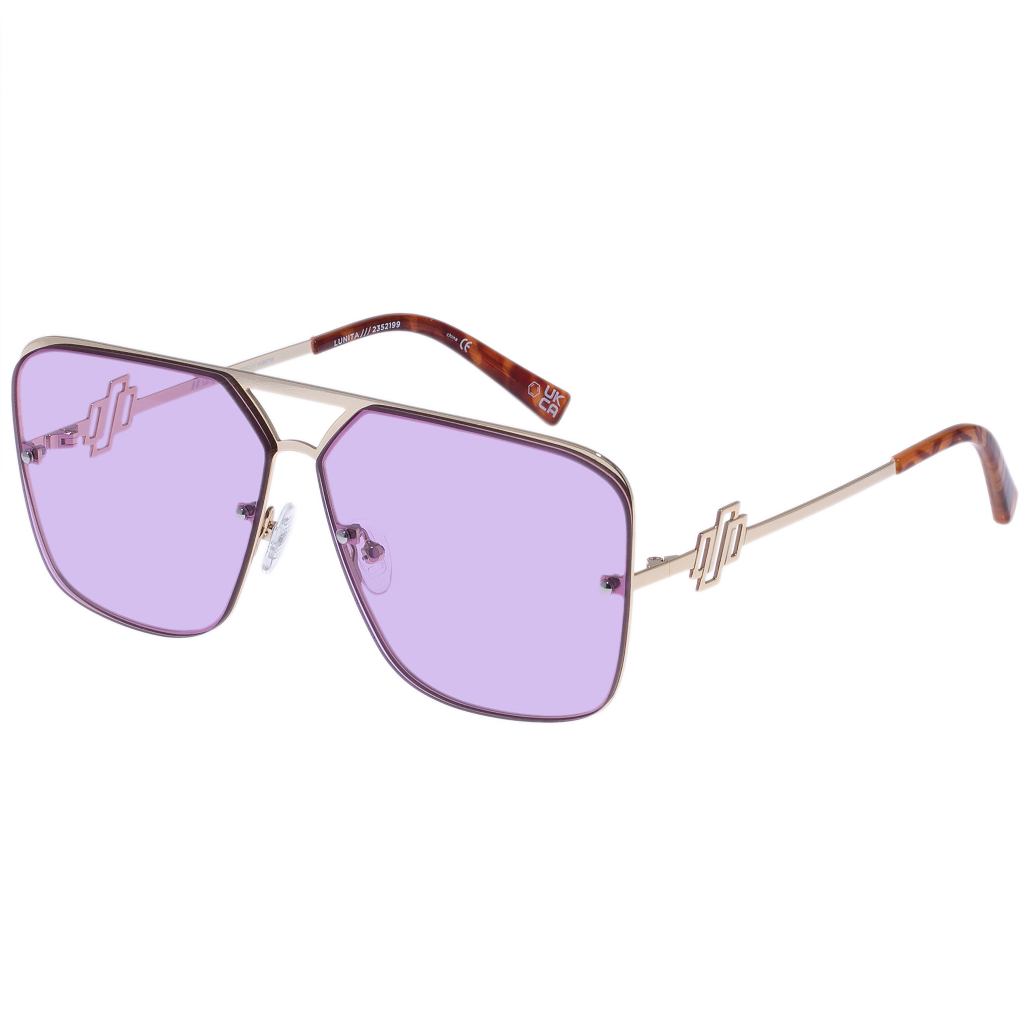 METAZOIC | BRIGHT GOLD | VIOLET TINT | SUNGLASSES