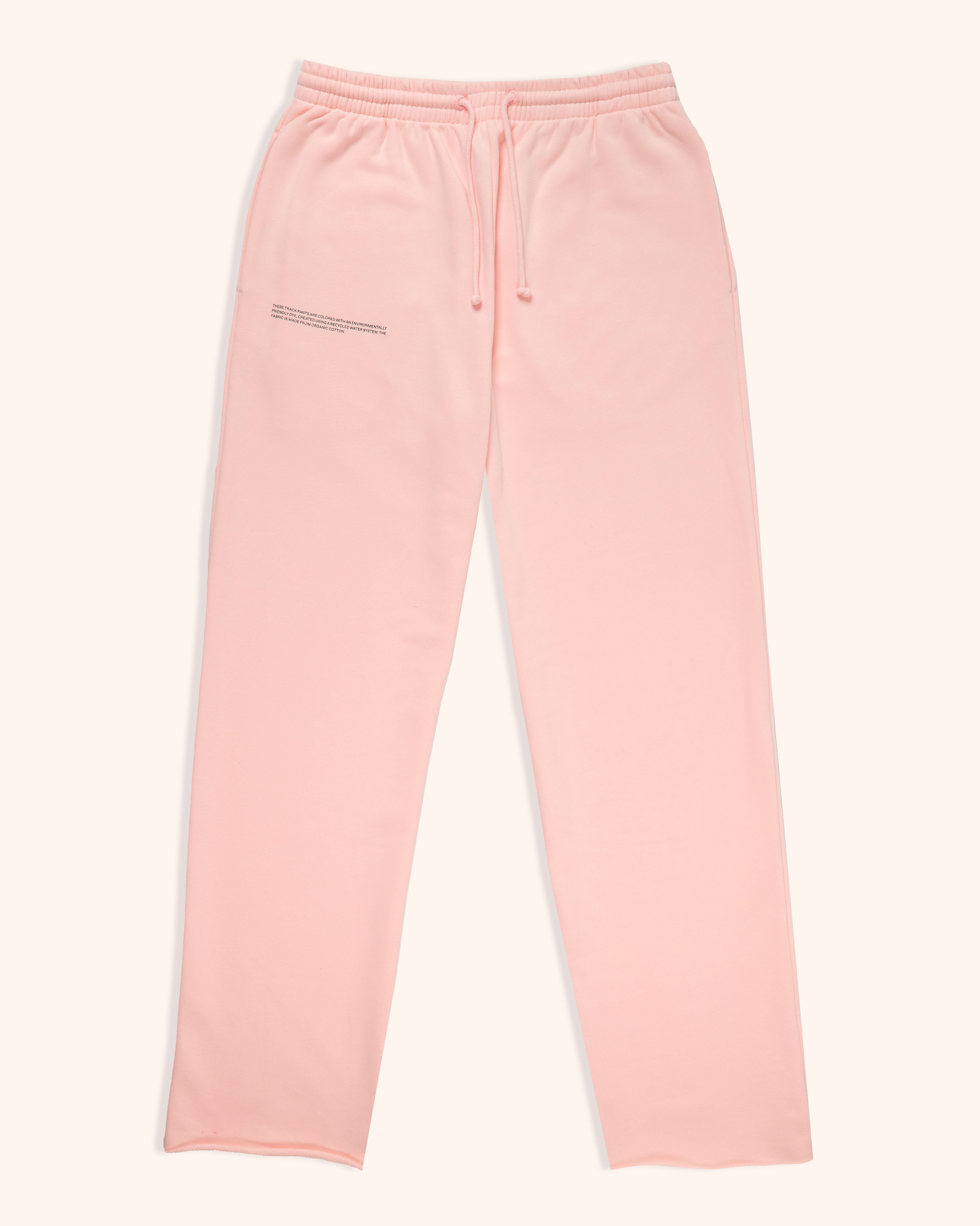 Cropped Midweight Trackpants - Rose Quartz