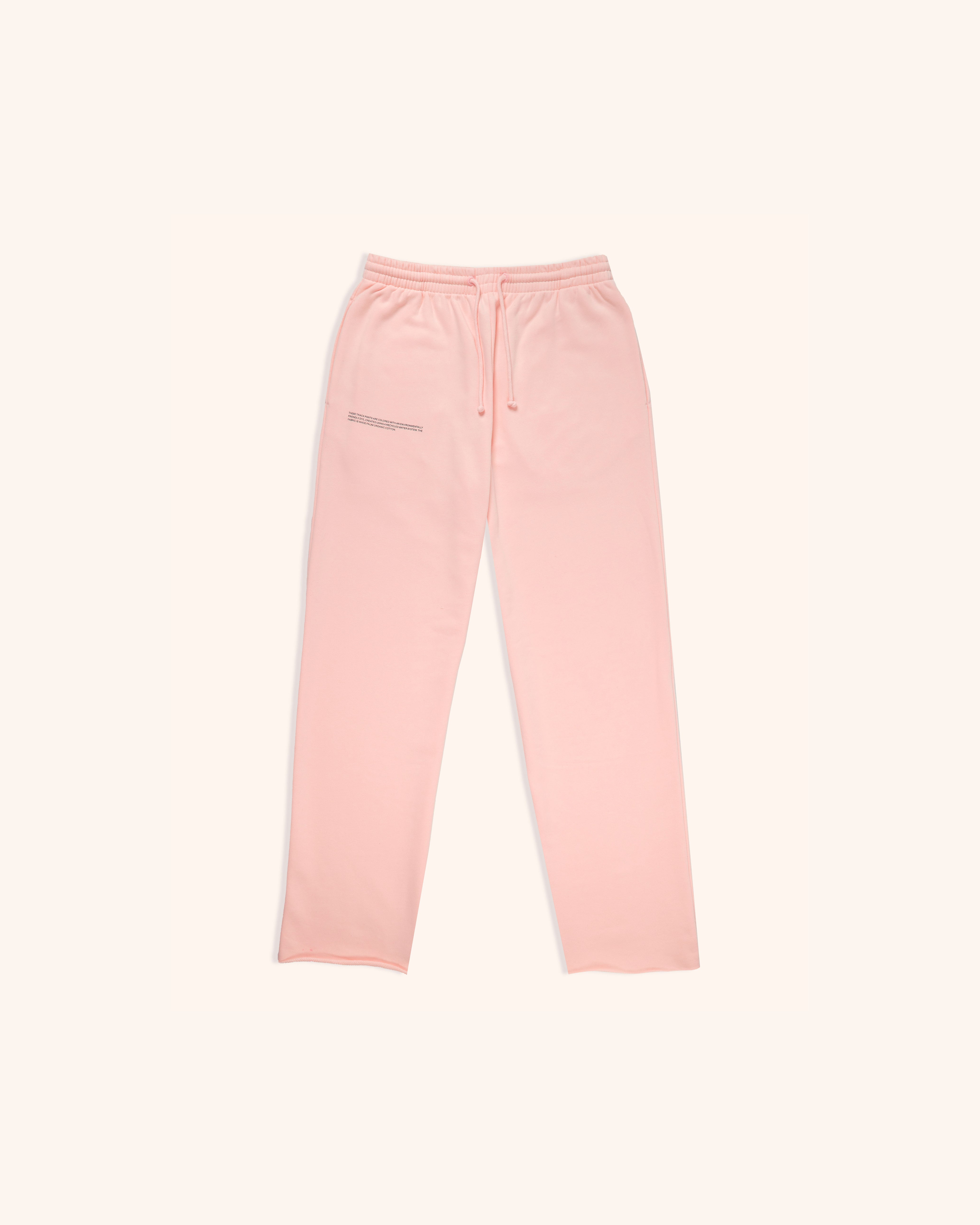 Cropped Midweight Trackpants - Rose Quartz