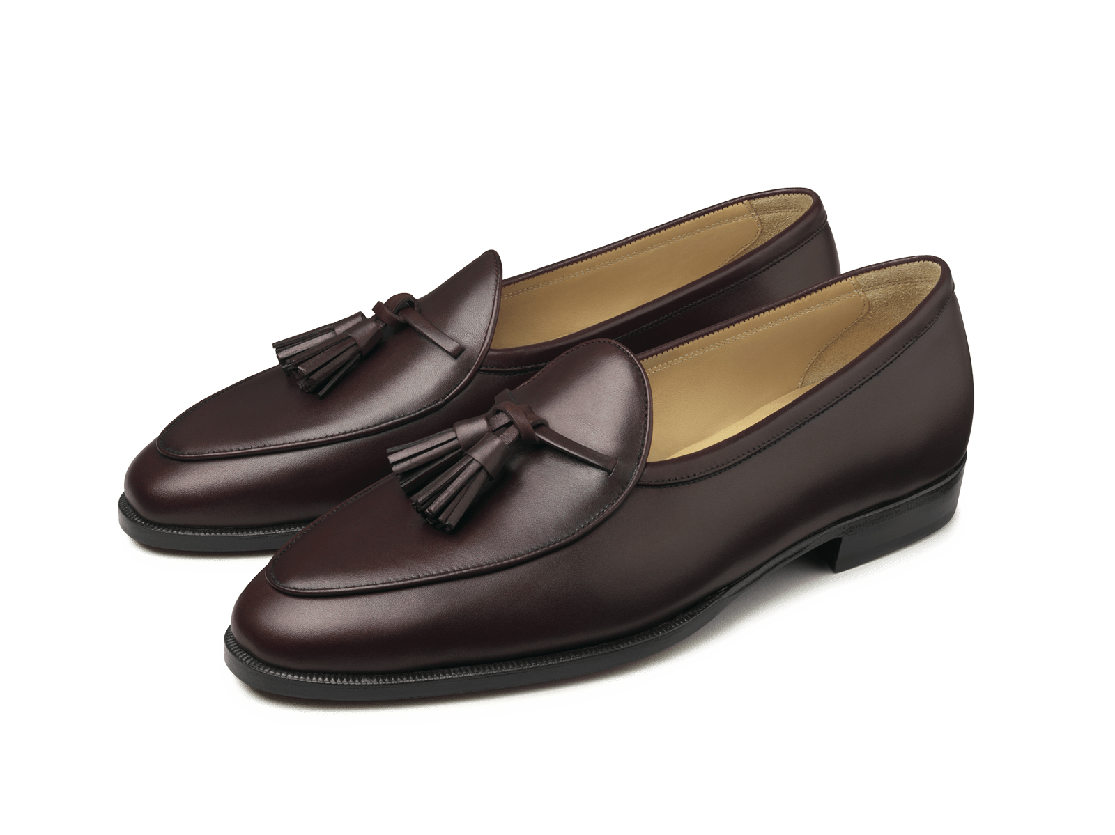 Grand Conti Tassel Loafers in Oxblood Noble Calf