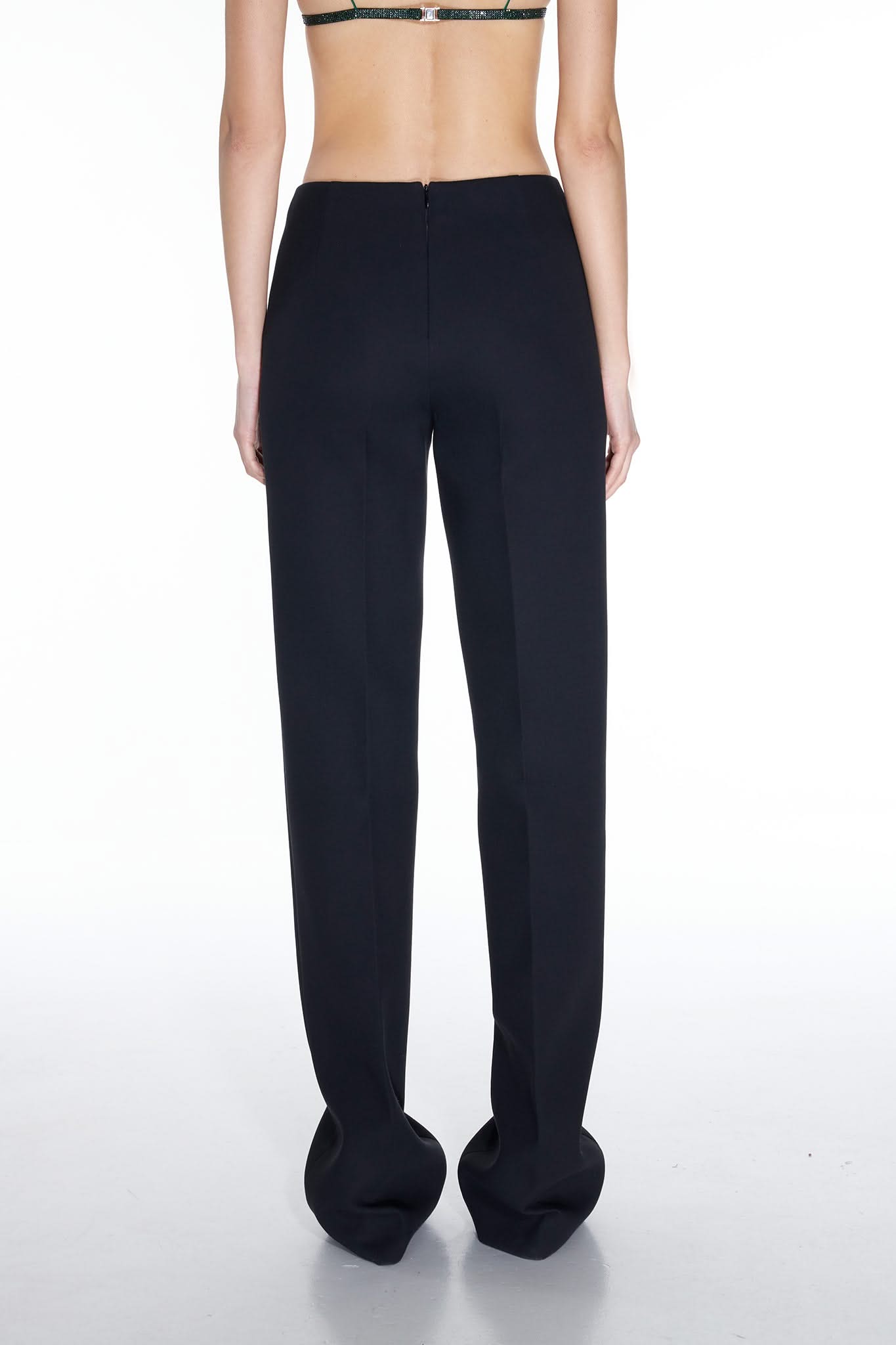 TUBE TROUSERS - Black