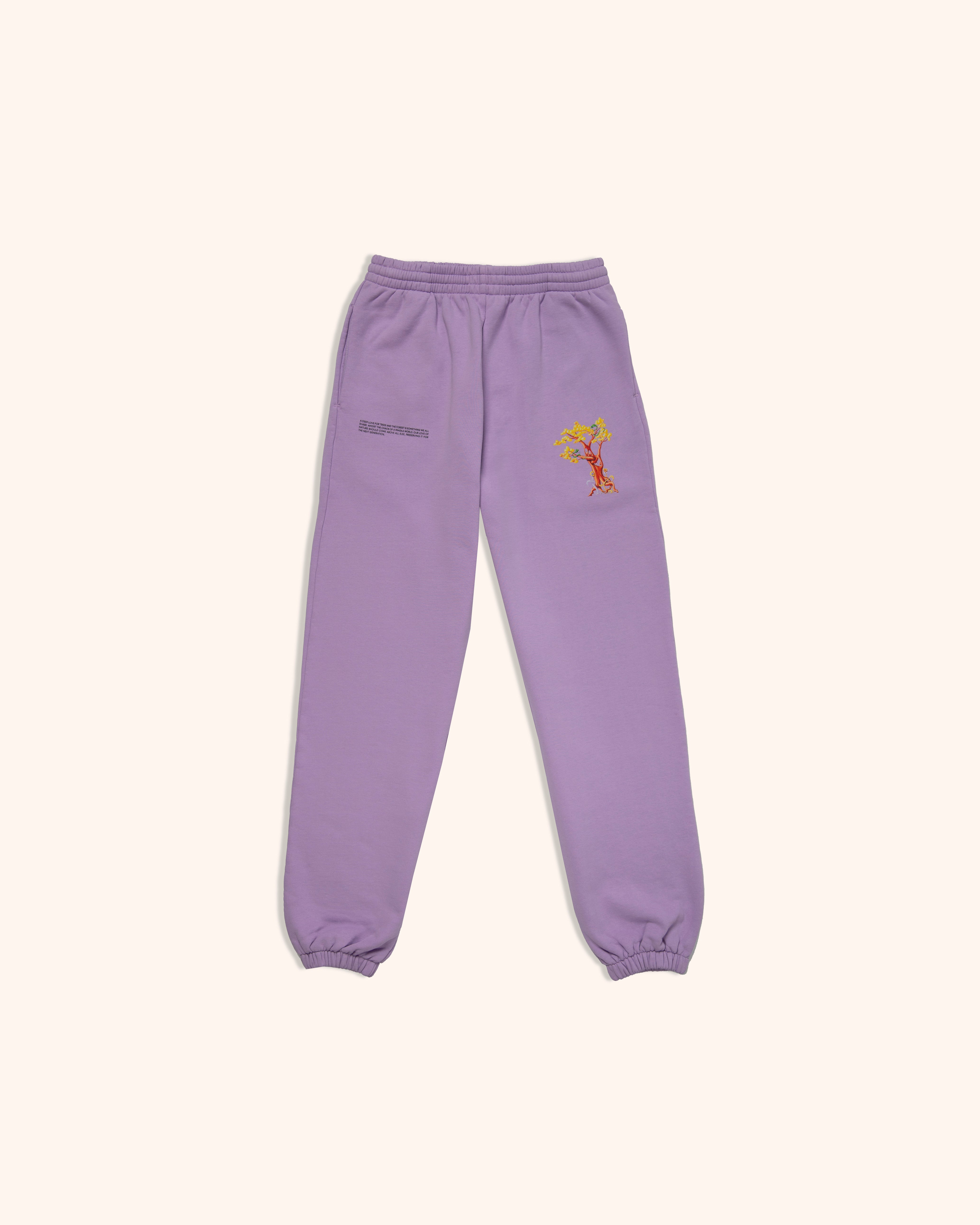 Kenny Scharf Heavyweight Trackpants - Orchid Purple
