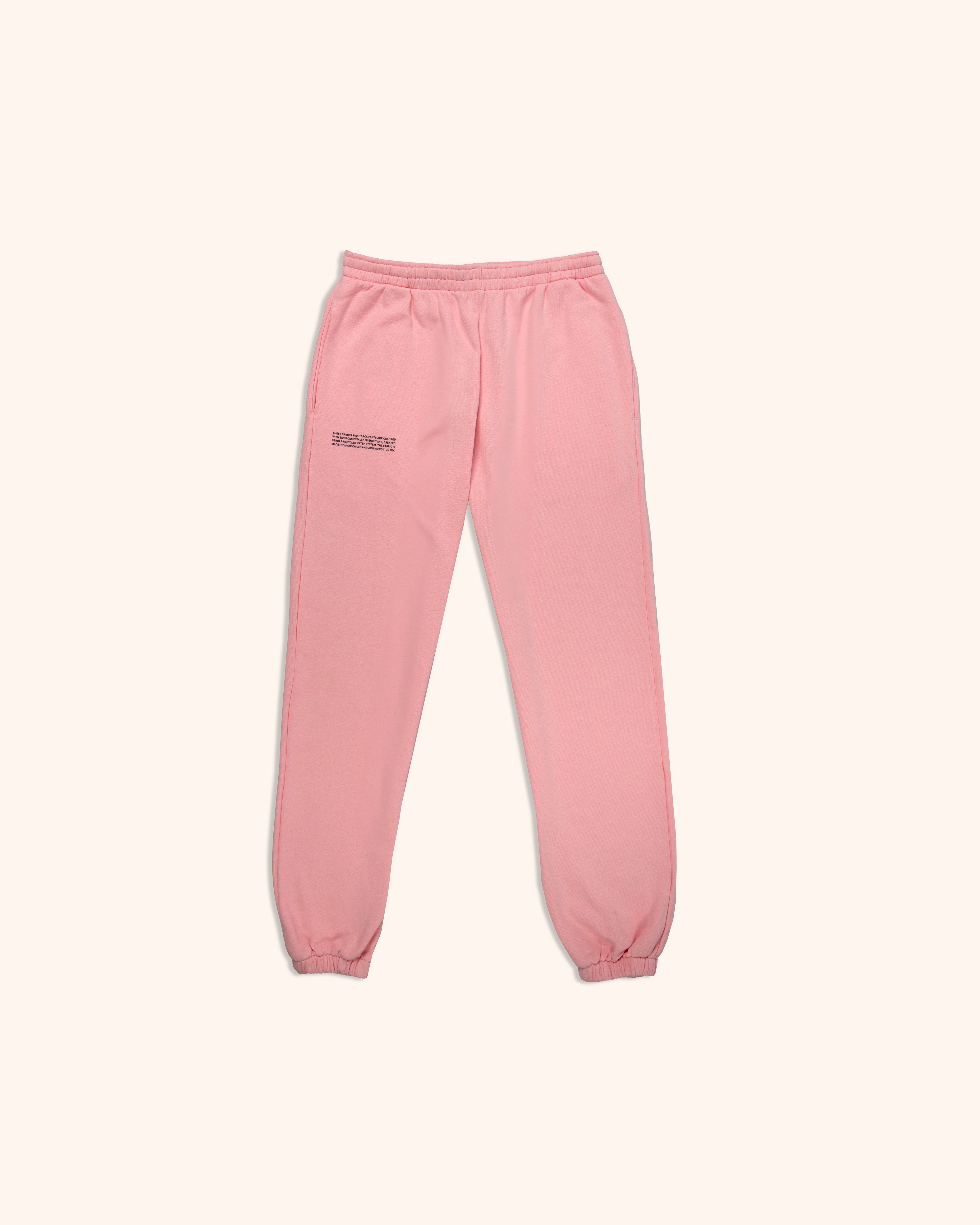 Recycled Midweight Trackpants - Sakura Pink