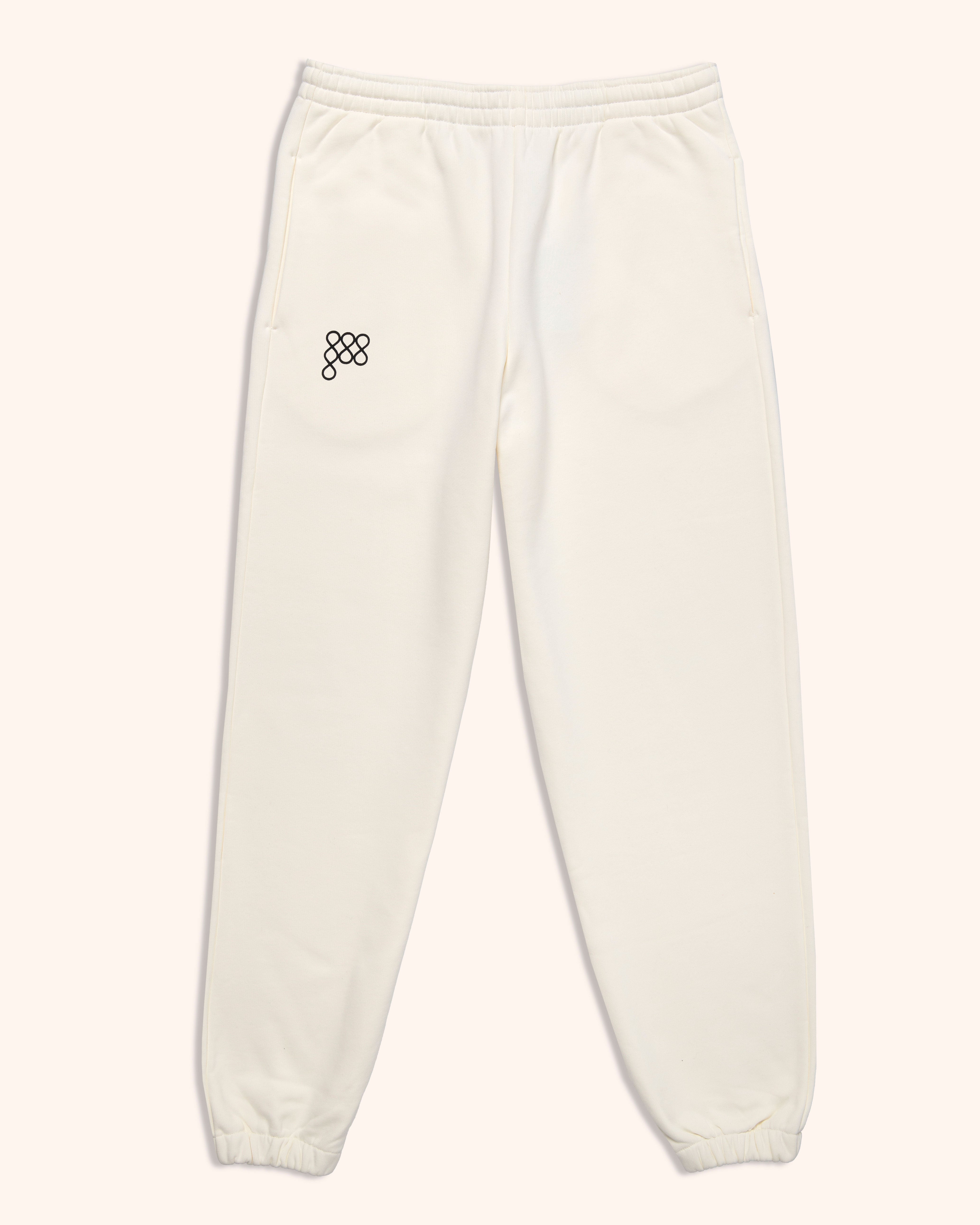 AIR-INK Heavyweight Trackpants - Off White