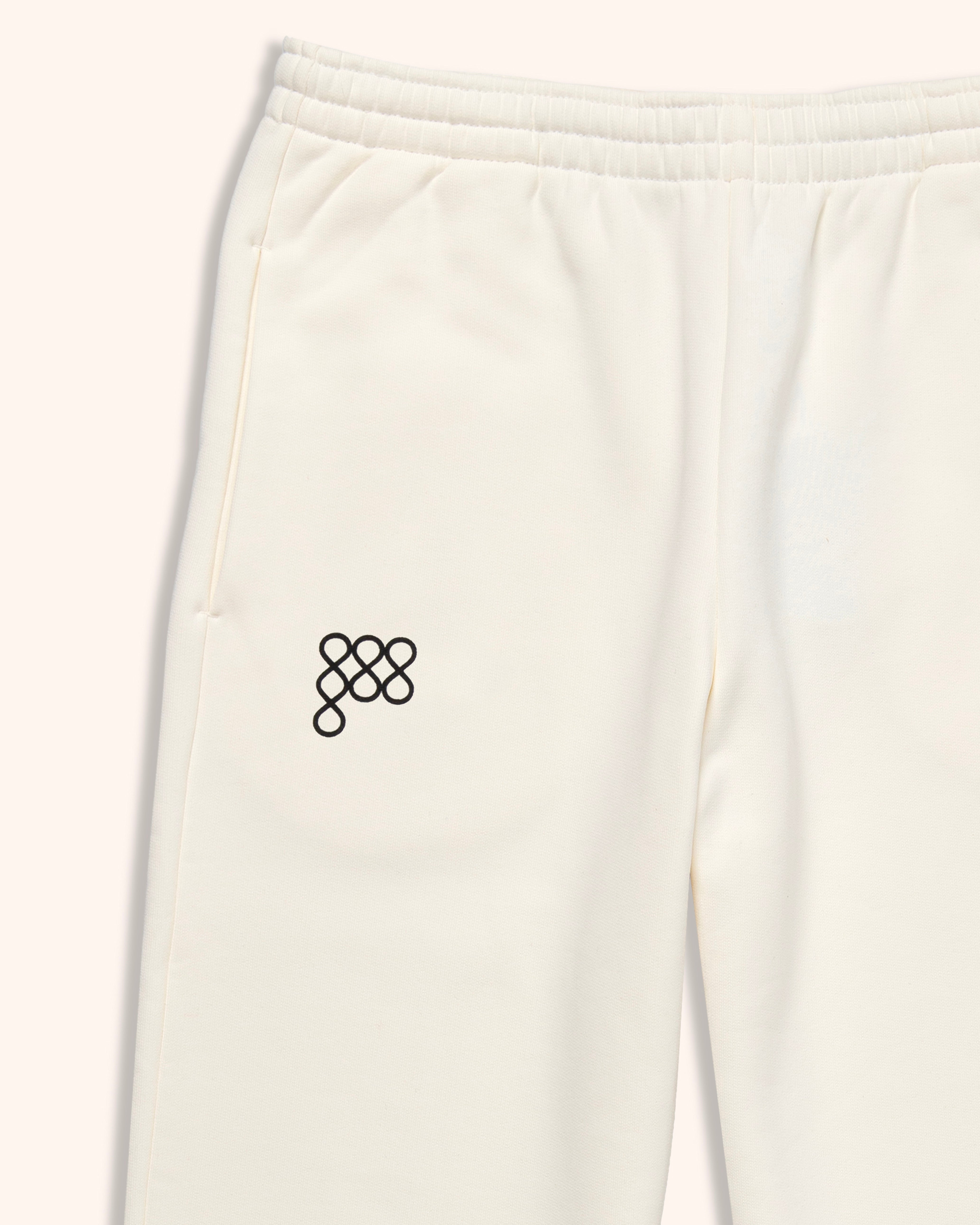 AIR-INK Heavyweight Trackpants - Off White