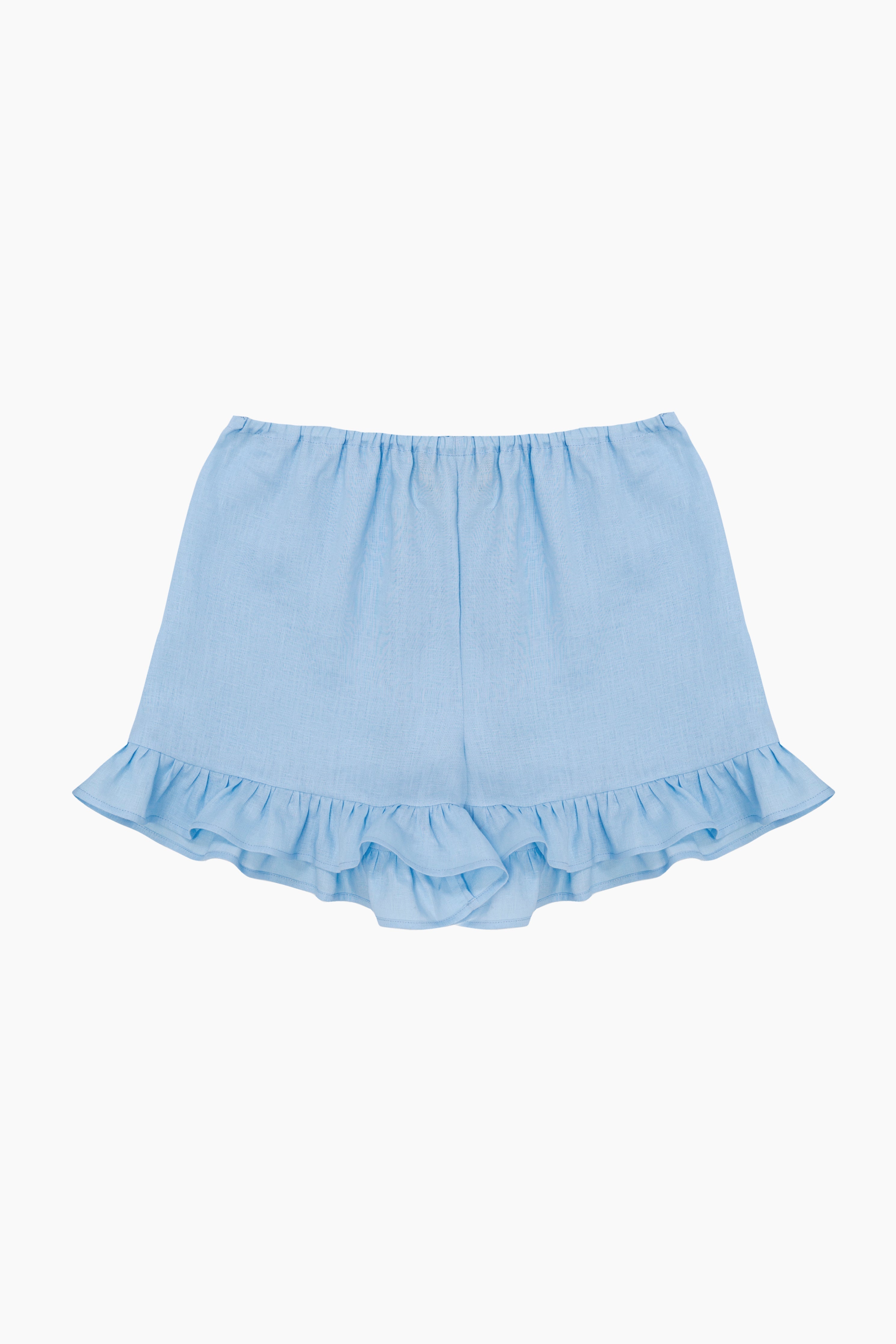Cha-Cha Lounge Shorts with Headscarf in Blue