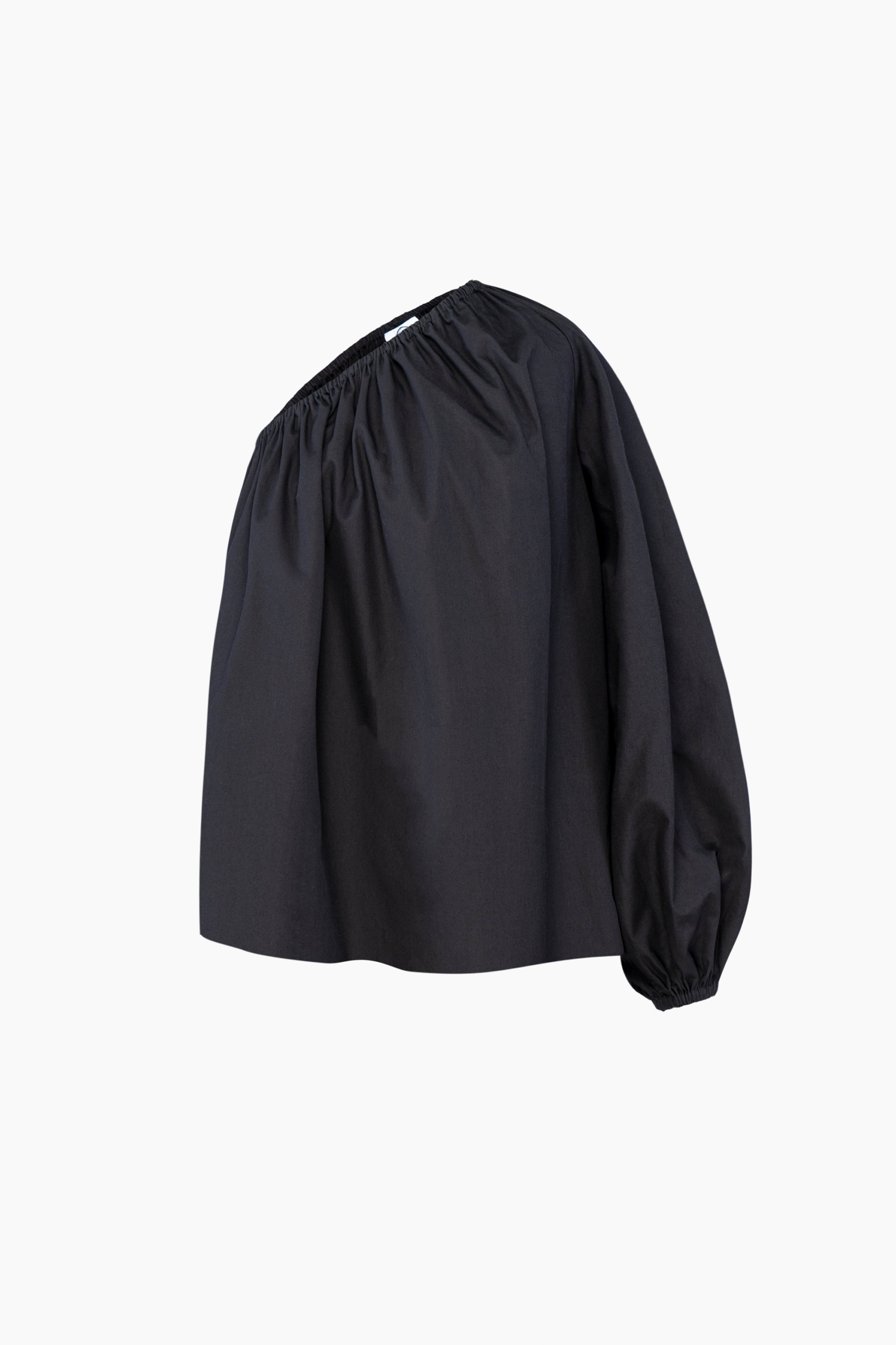 Gaia Cotton Top in Black
