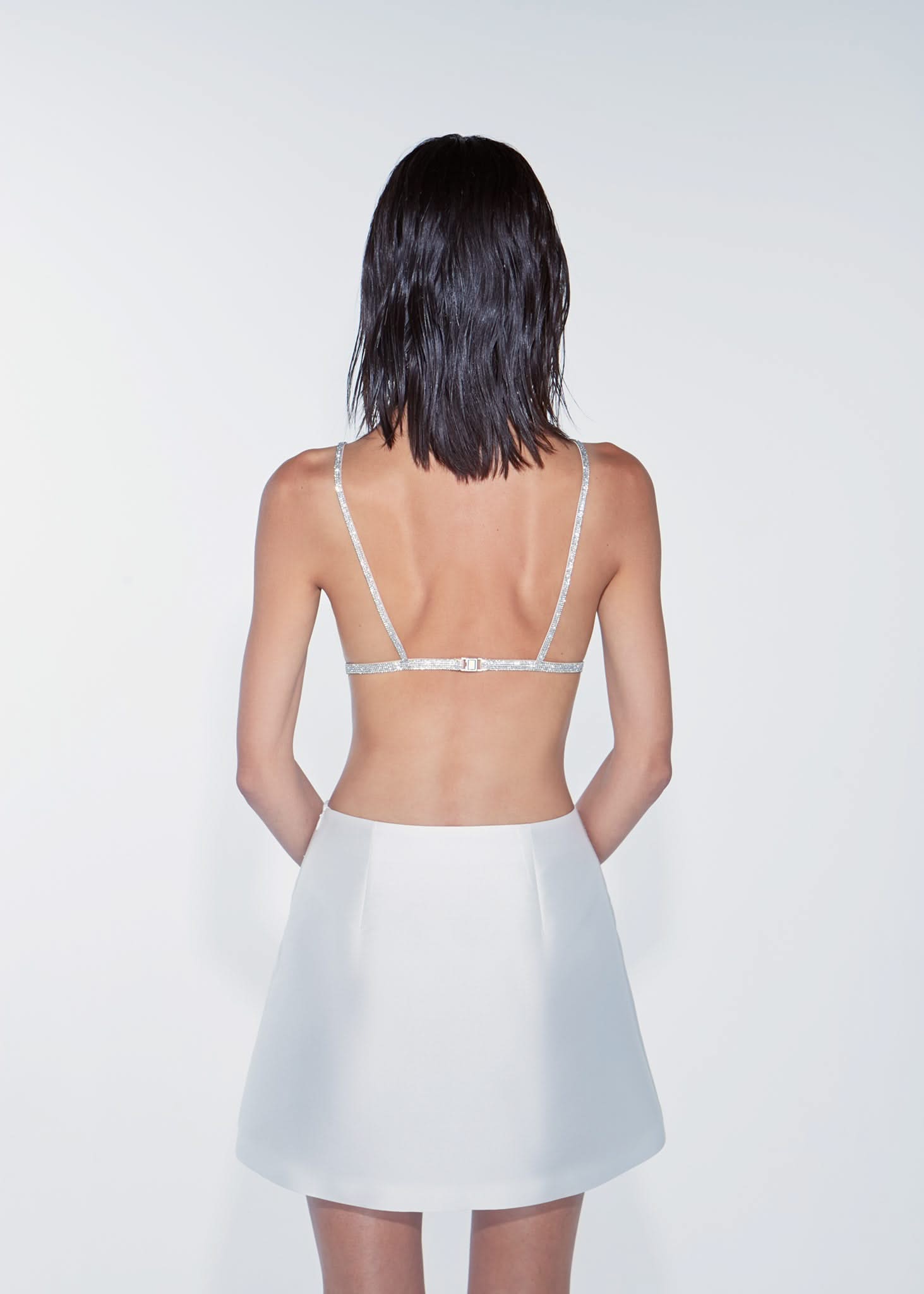 MOSAIC SKIRT - Ivory