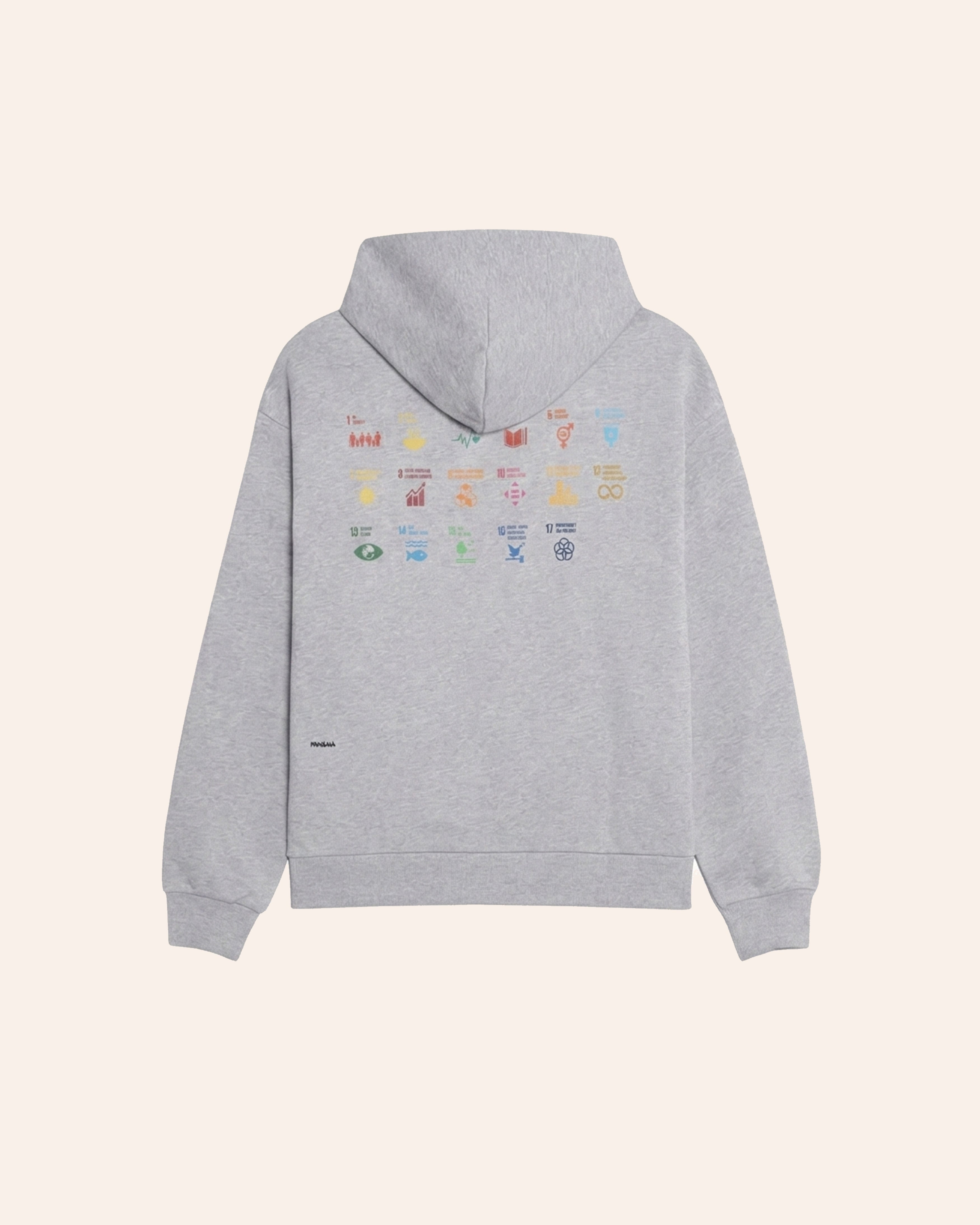 SDG Midweight Hoodie - Grey Marl