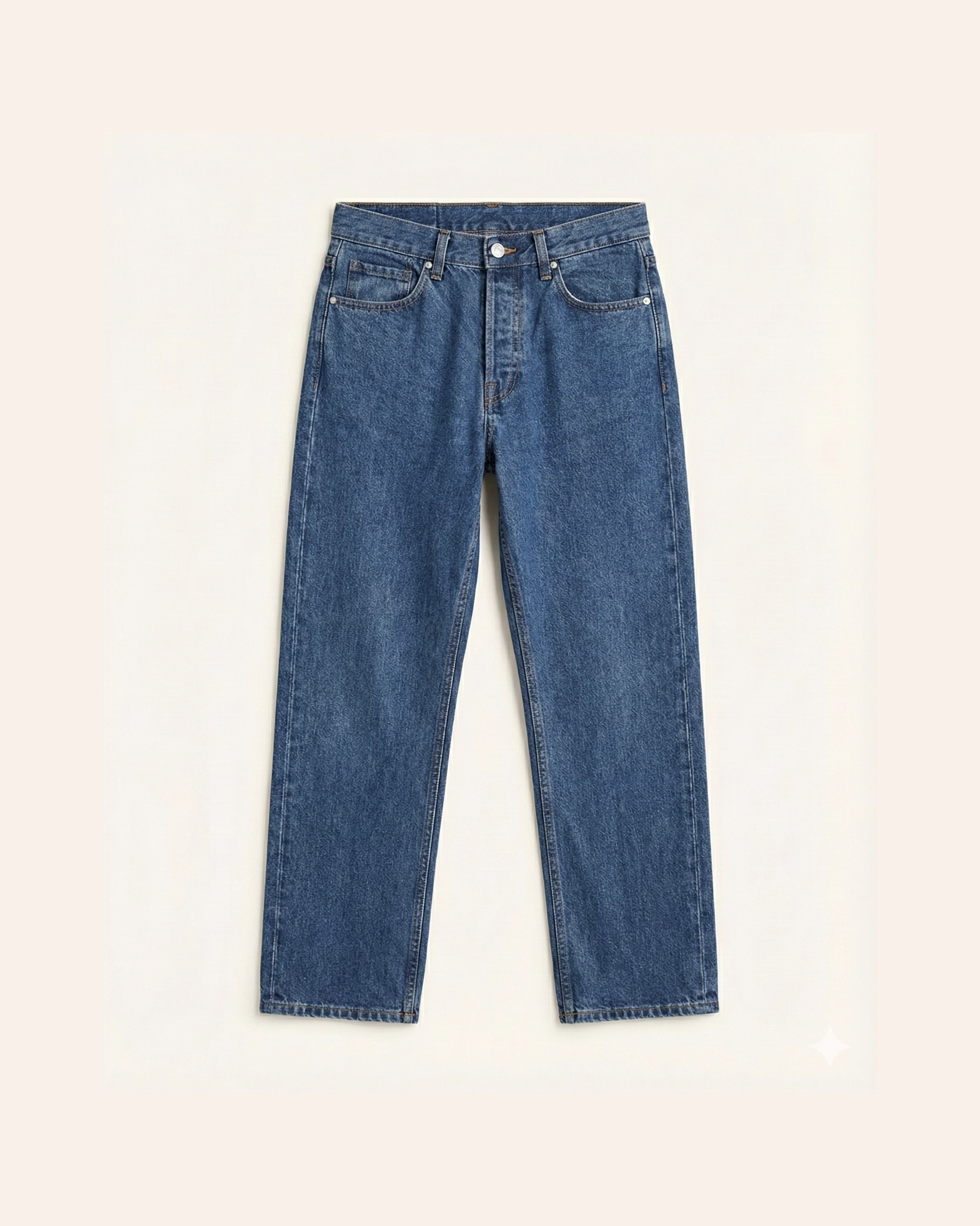 Jeans - Mid Indigo Wash