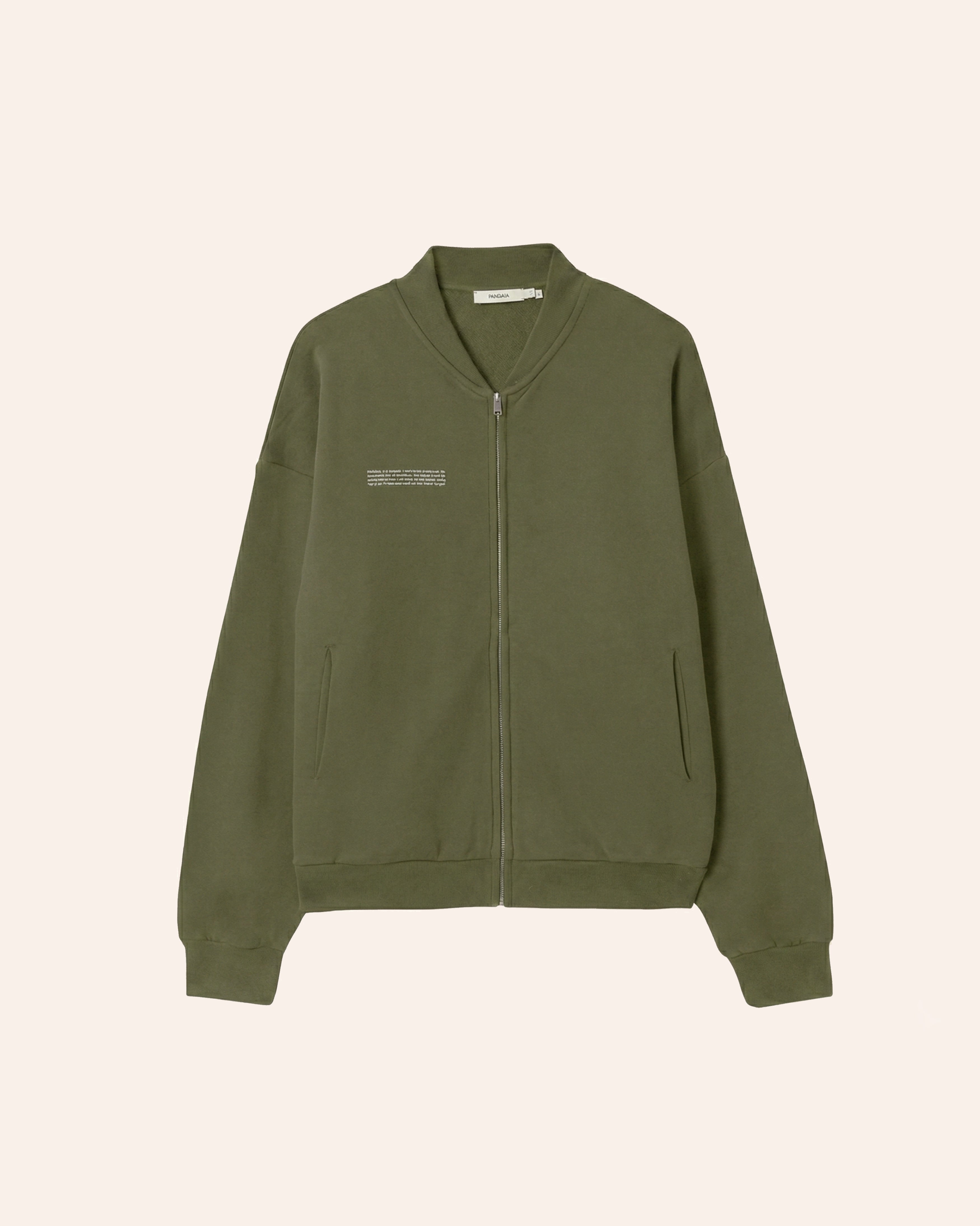 Midweight Zipped Sweatshirt - Rosemary Green