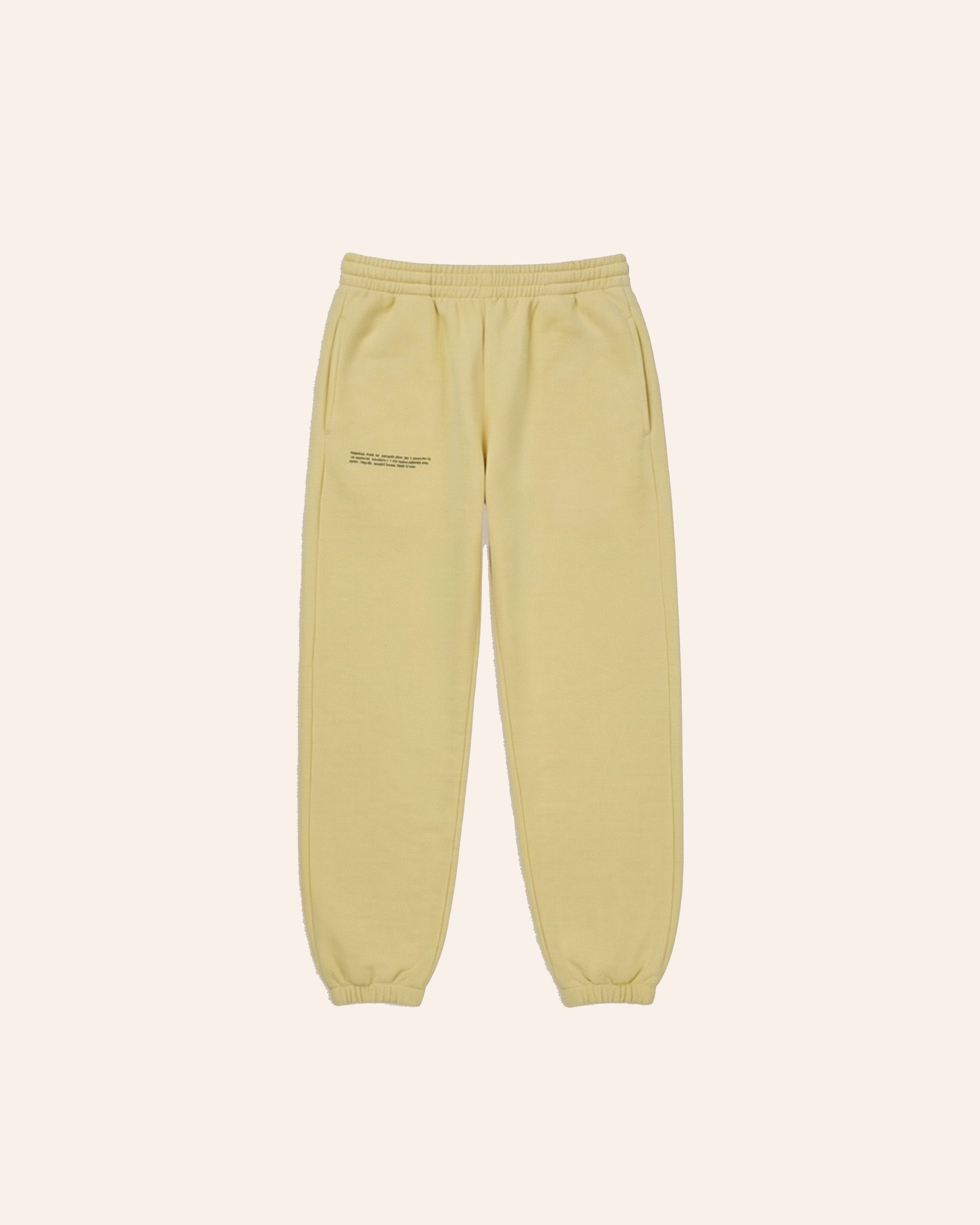 Heavyweight Trackpants - Cream Yellow