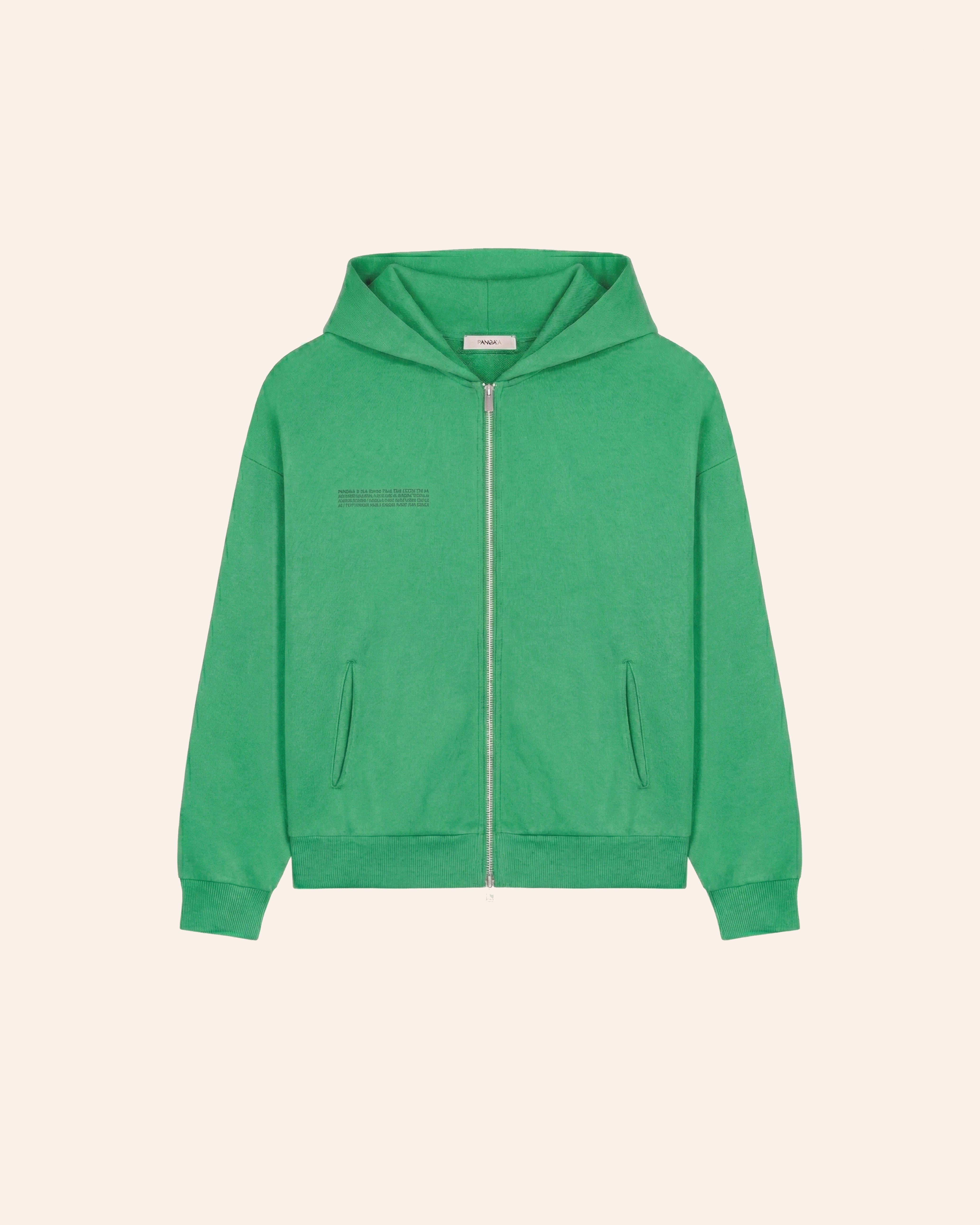 Midweight Zipped Hoodie - Jade Green
