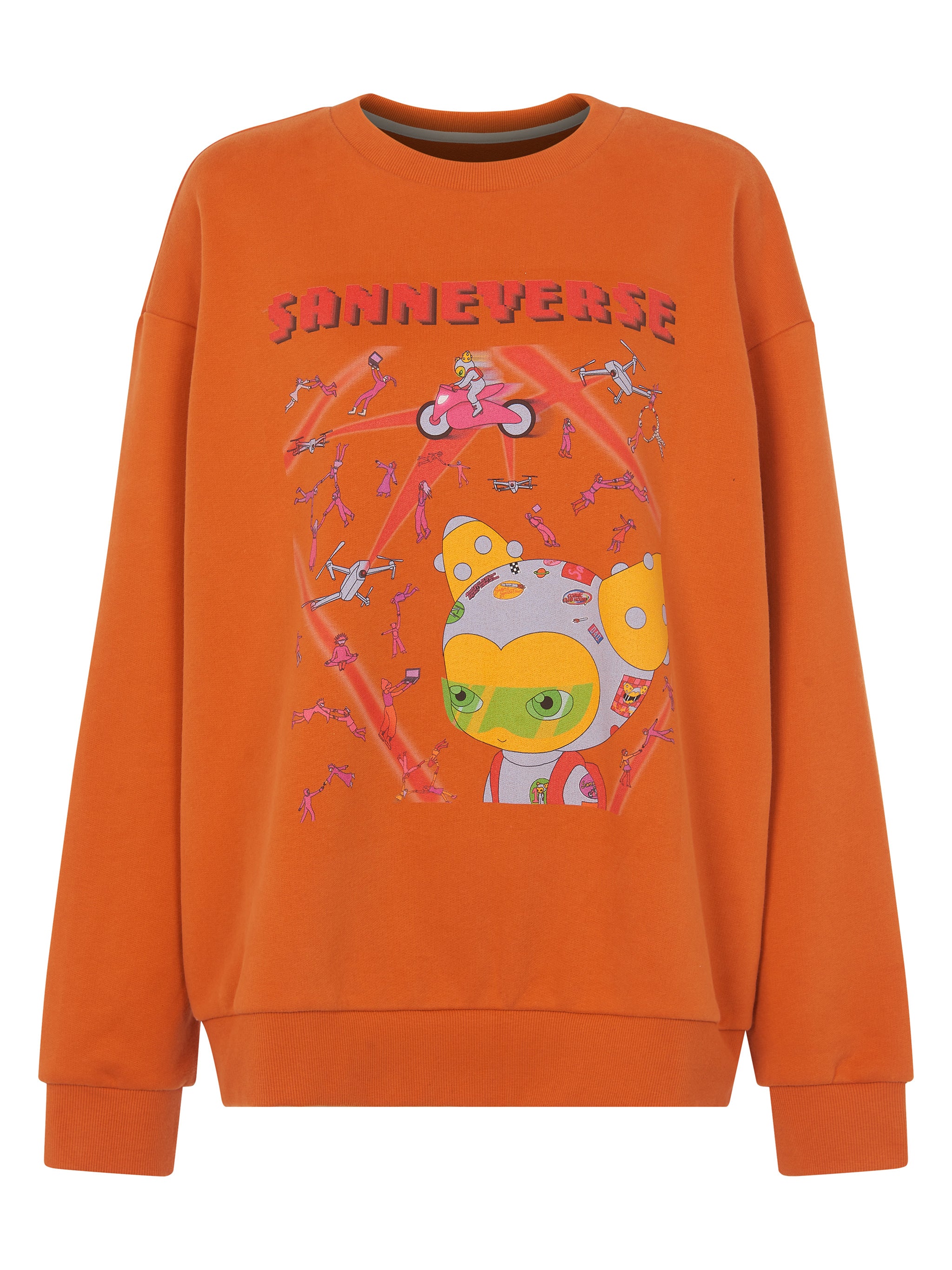 Sanneverse Orange Sweatshirt - Orange