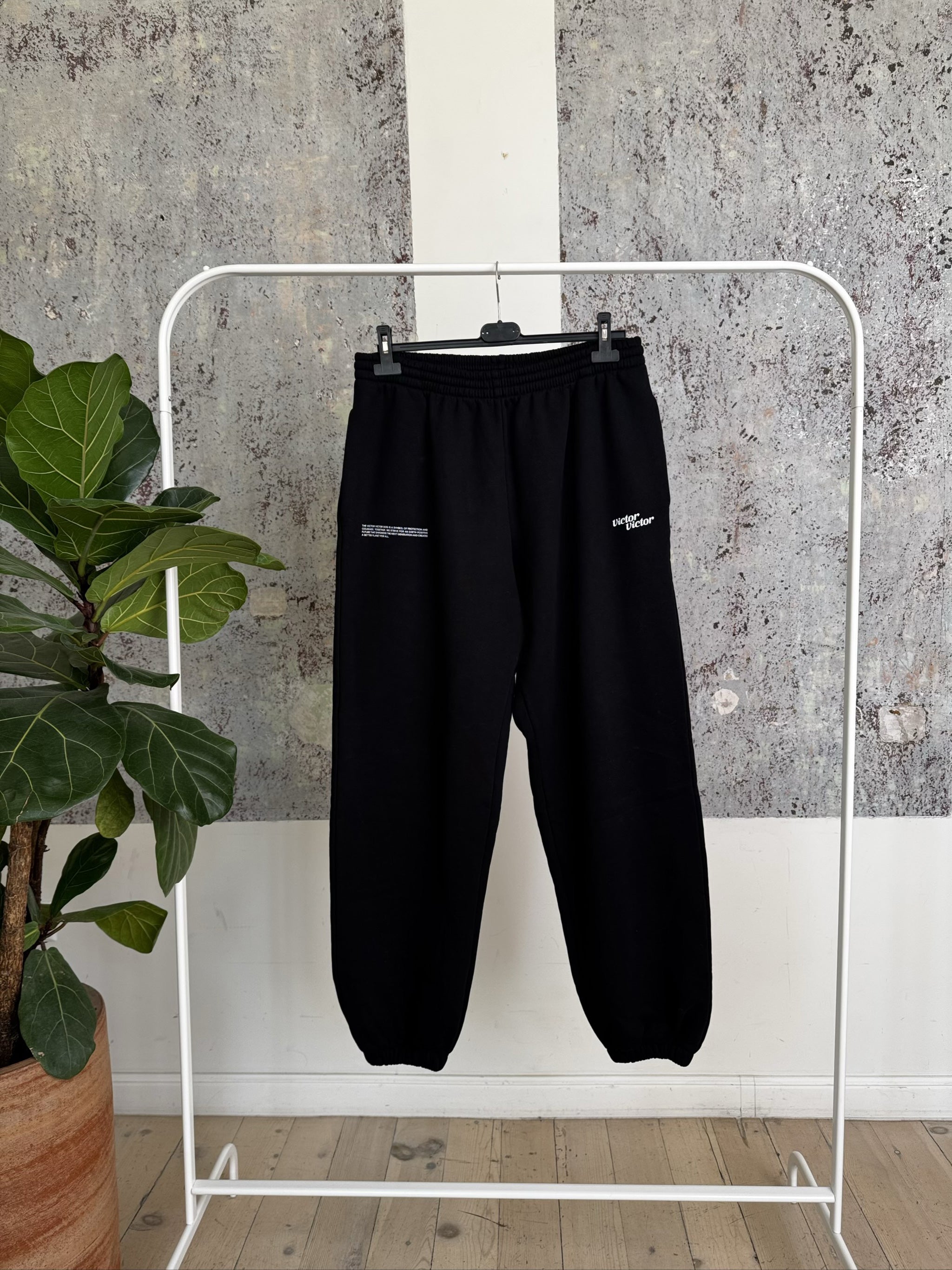 Pangaia x Victor Victor Track Pants - Black